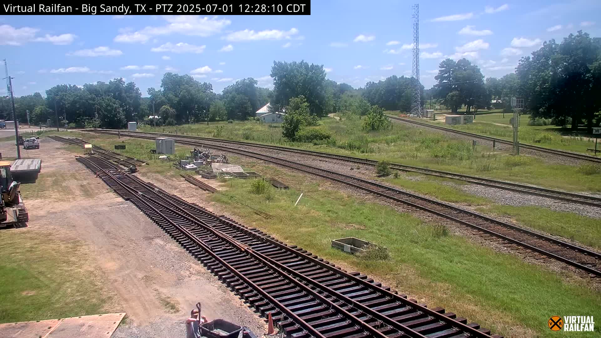 Big Sandy Railroad Junction Live Cam - Big Sandy, Upshur, Texas, USA