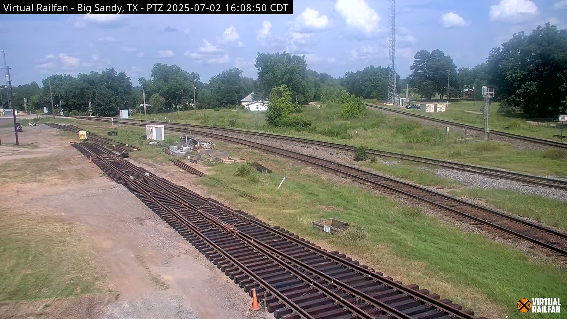 Big Sandy Railroad Junction Live Cam - Big Sandy, Upshur, Texas, USA