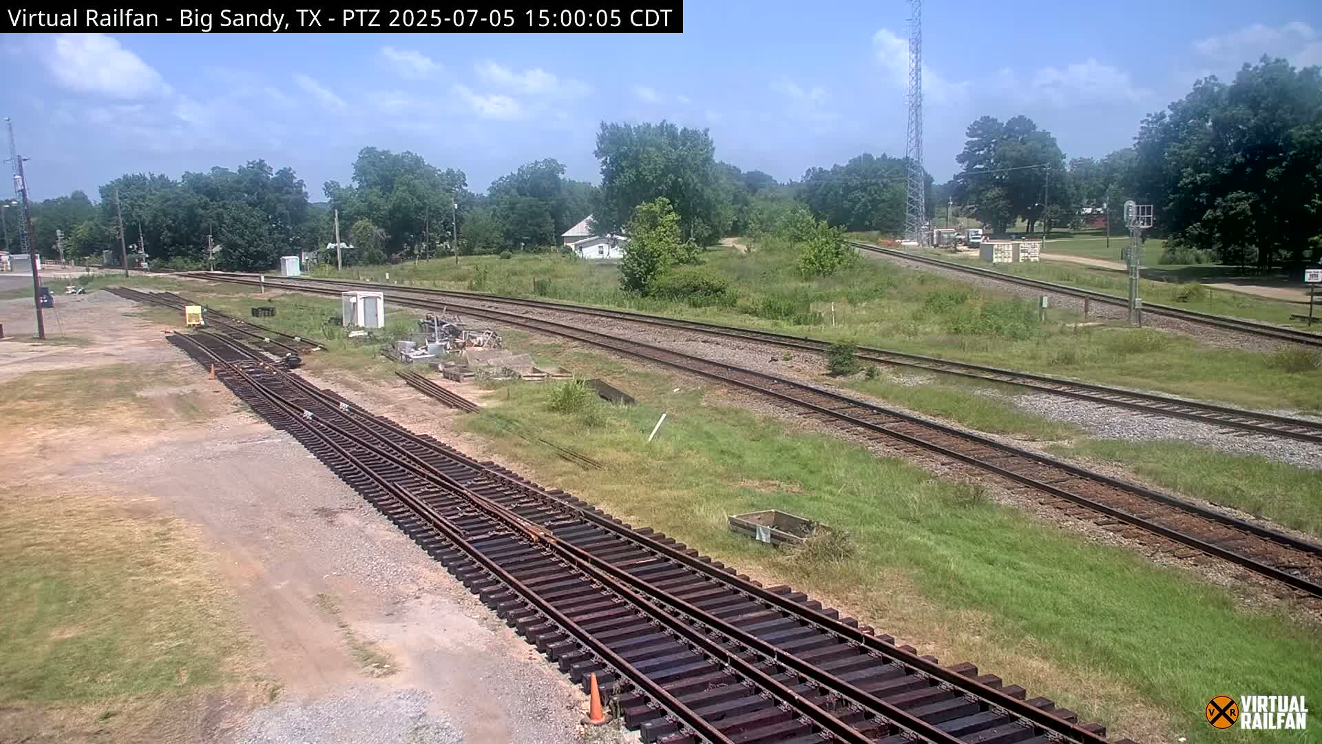 Big Sandy Railroad Junction Live Cam - Big Sandy, Upshur, Texas, USA