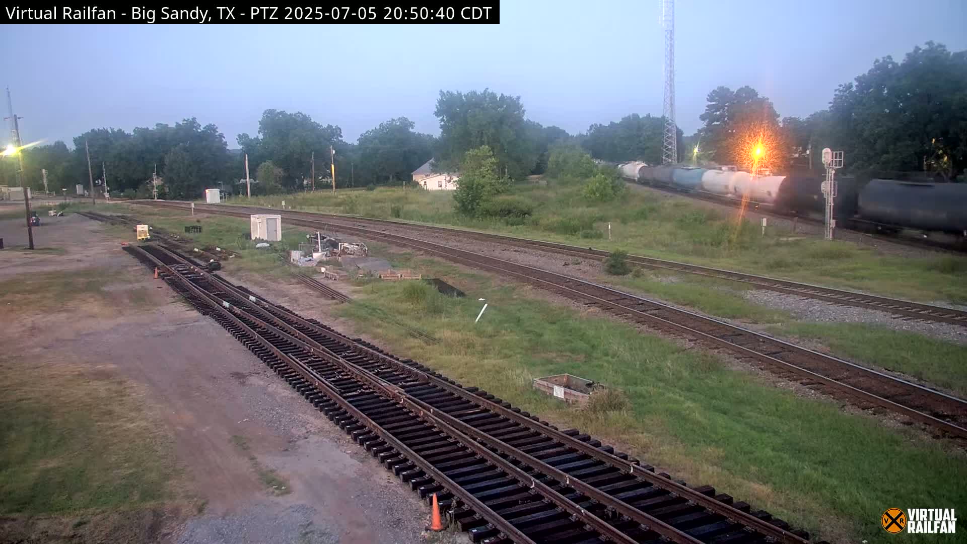 Big Sandy Railroad Junction Live Cam - Big Sandy, Upshur, Texas, USA