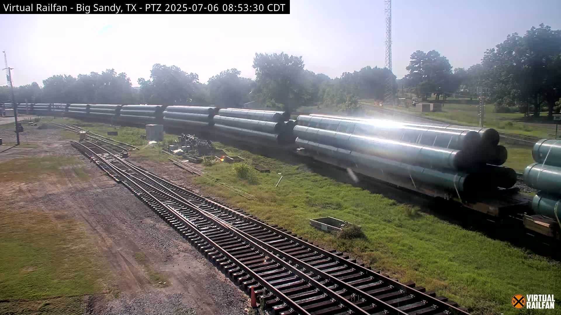 Big Sandy Railroad Junction Live Cam - Big Sandy, Upshur, Texas, USA