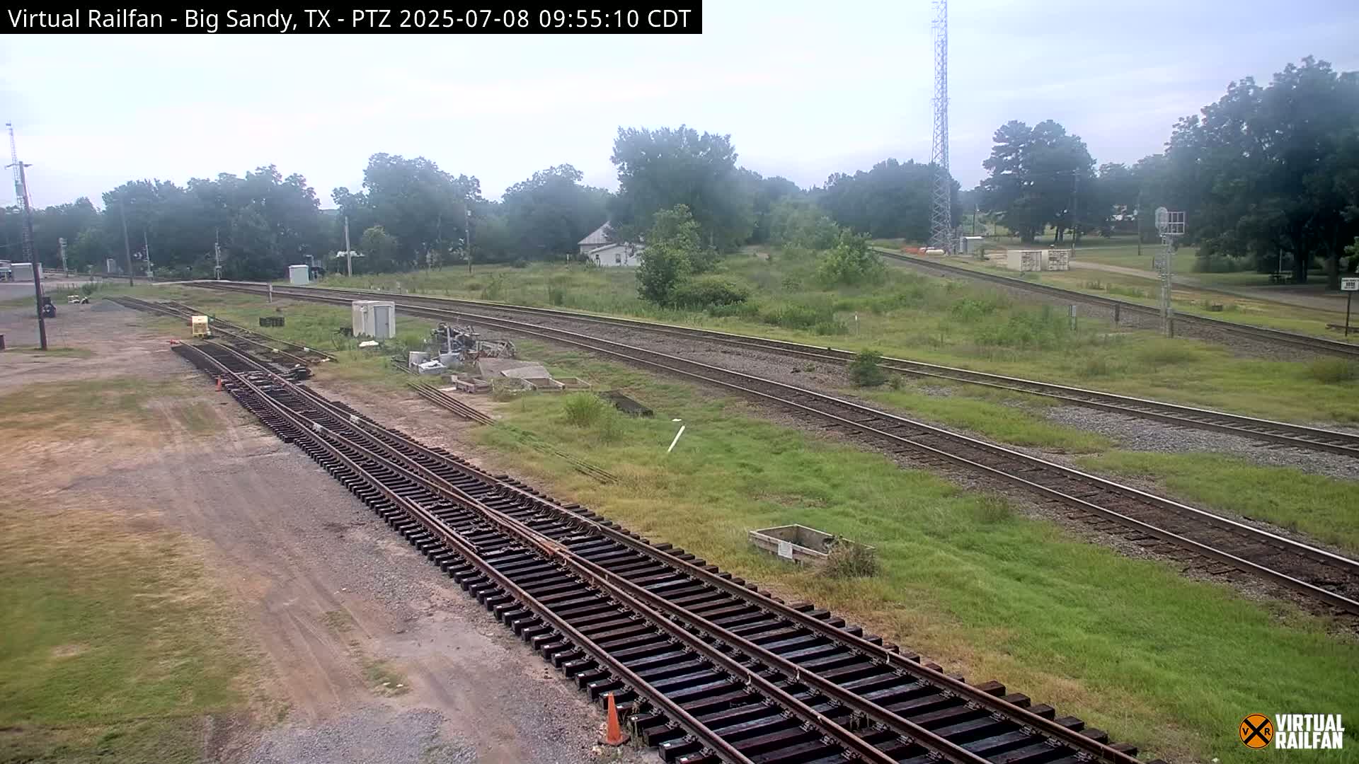 Big Sandy Railroad Junction Live Cam - Big Sandy, Upshur, Texas, USA