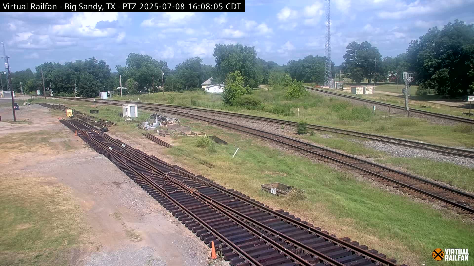 Big Sandy Railroad Junction Live Cam - Big Sandy, Upshur, Texas, USA