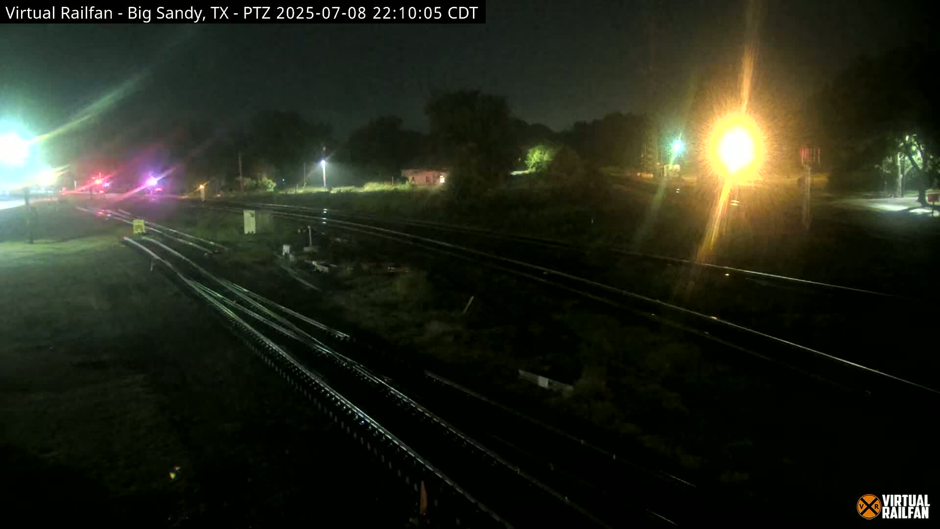 Big Sandy Railroad Junction Live Cam - Big Sandy, Upshur, Texas, USA