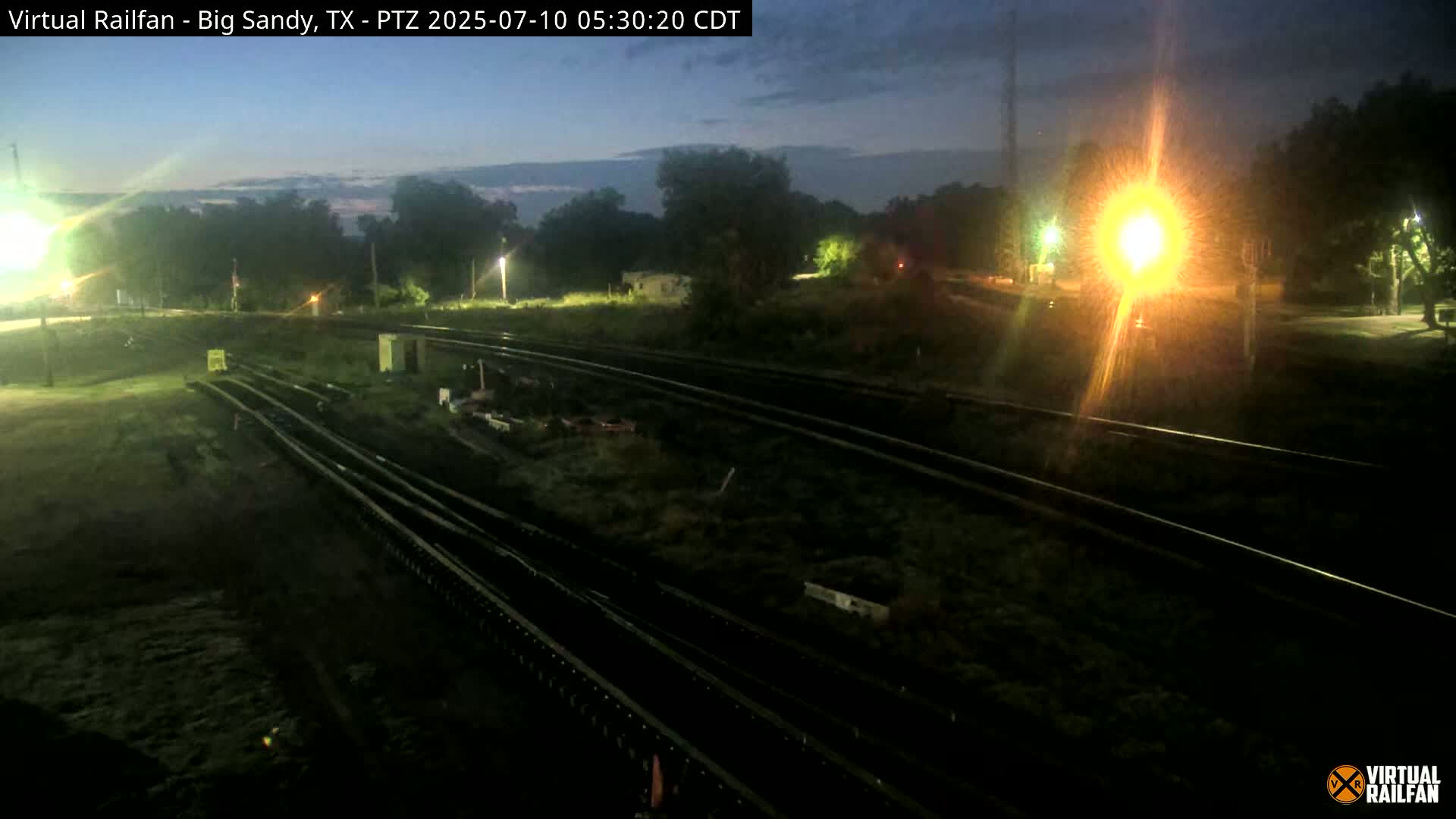 Big Sandy Railroad Junction Live Cam - Big Sandy, Upshur, Texas, USA