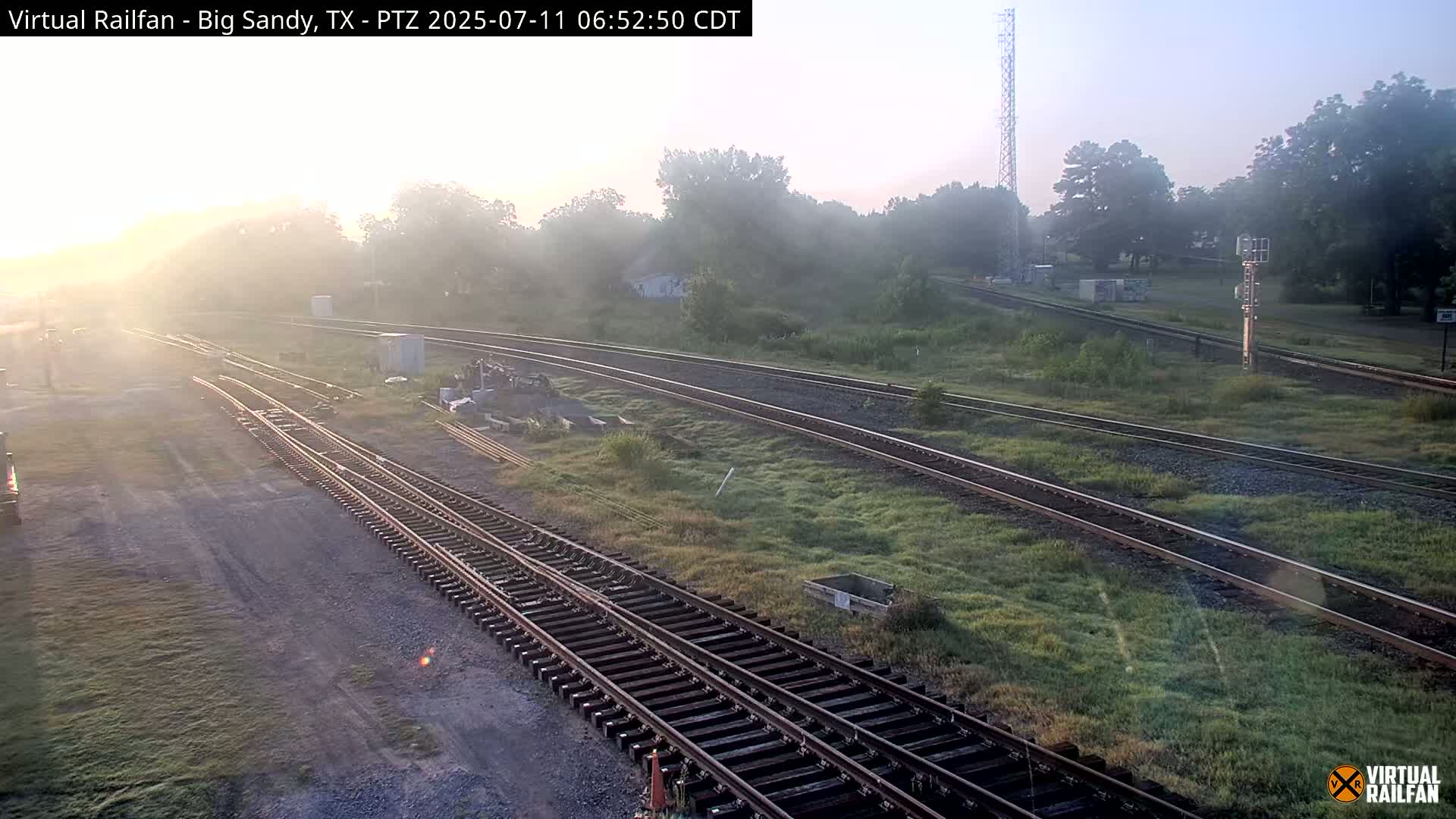 Big Sandy Railroad Junction Live Cam - Big Sandy, Upshur, Texas, USA