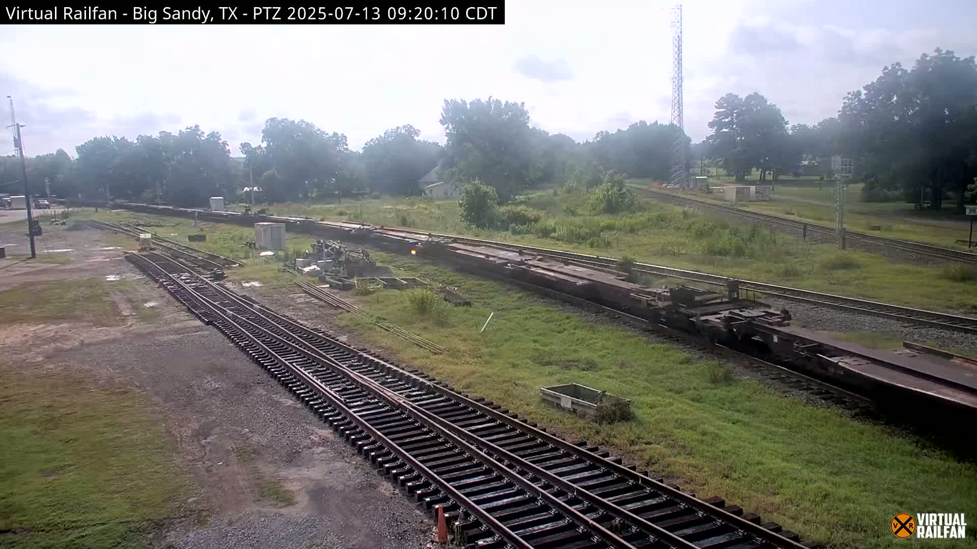 Big Sandy Railroad Junction Live Cam - Big Sandy, Upshur, Texas, USA