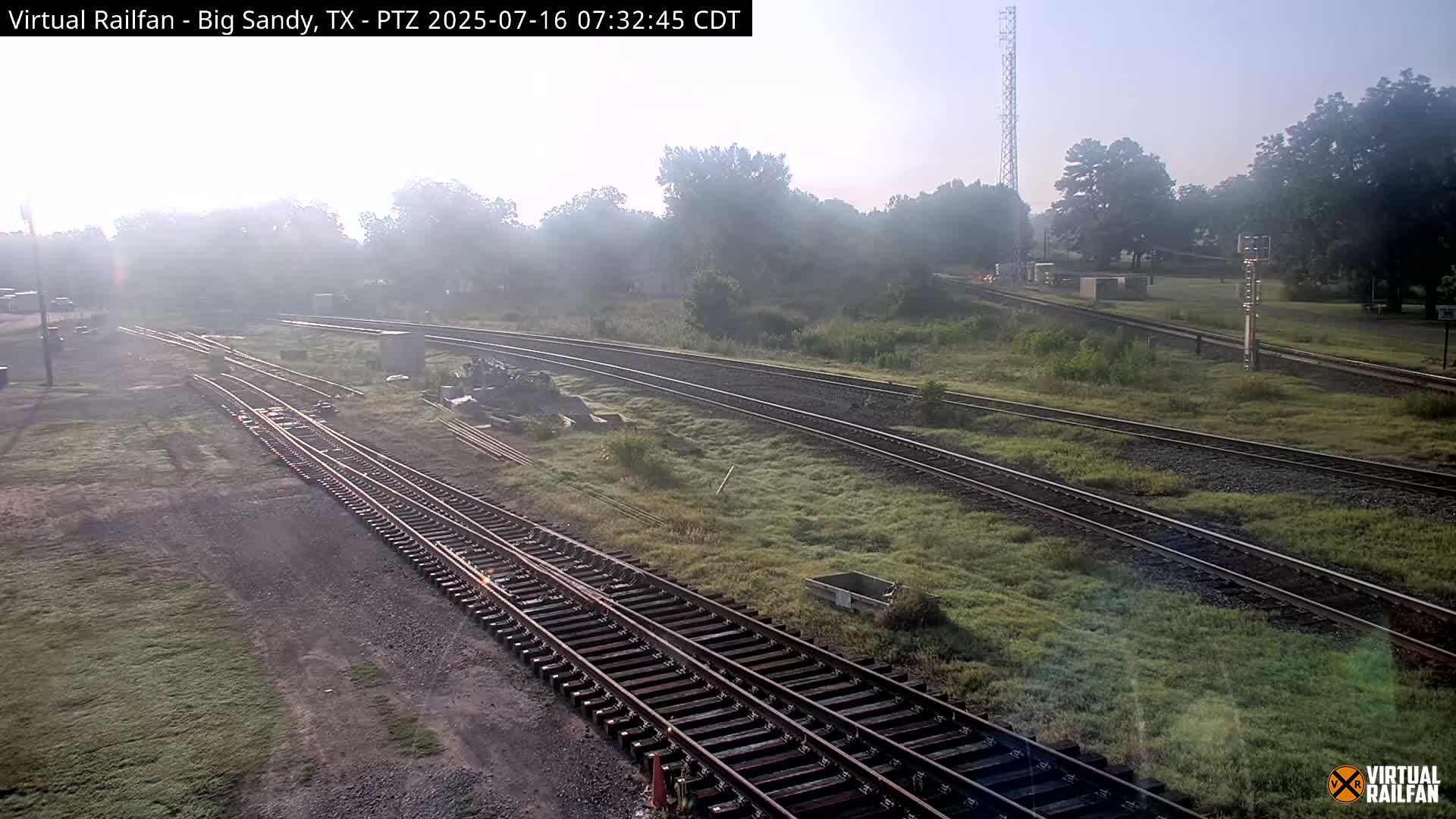 Big Sandy Railroad Junction Live Cam - Big Sandy, Upshur, Texas, USA