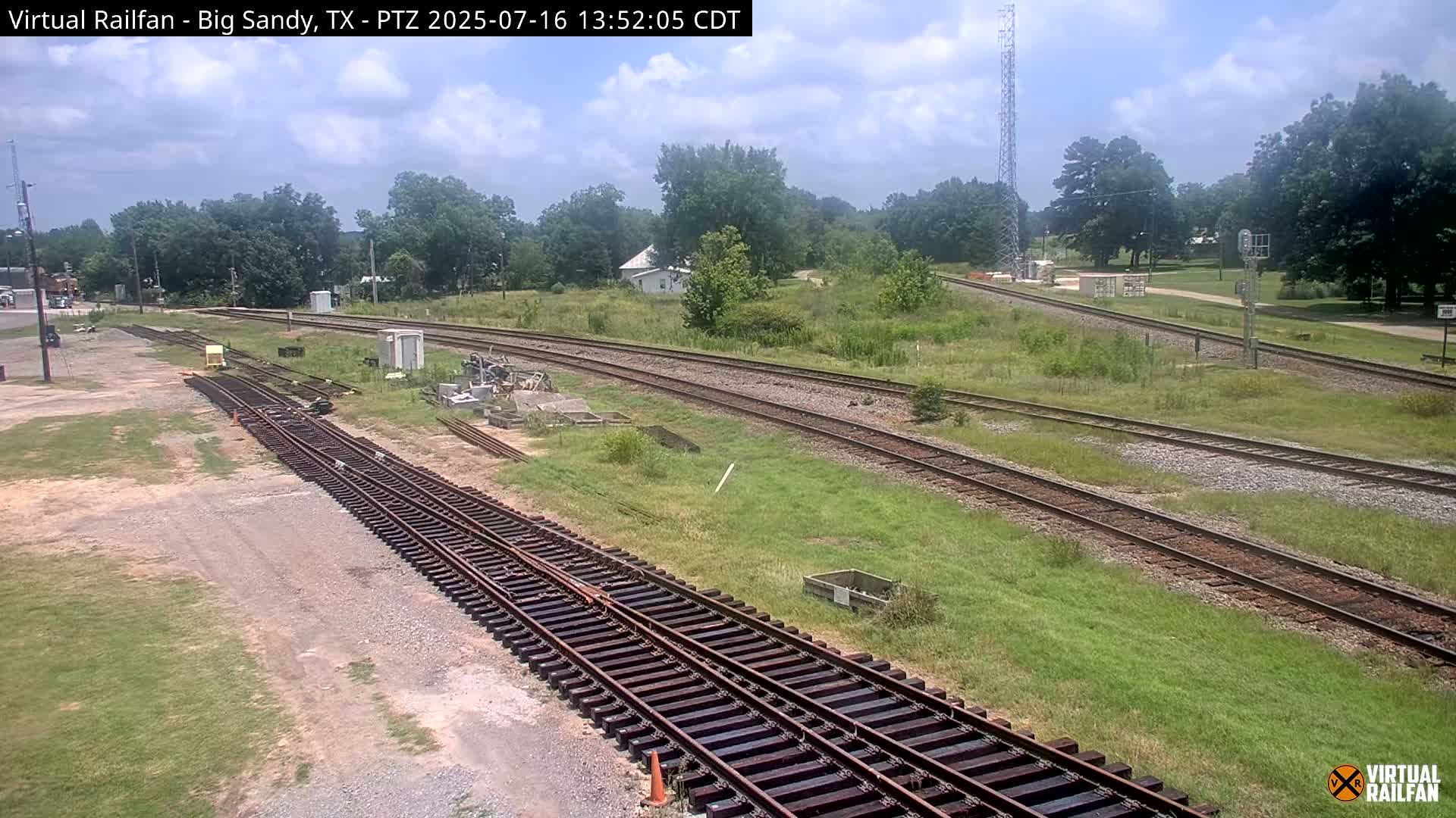 Big Sandy Railroad Junction Live Cam - Big Sandy, Upshur, Texas, USA