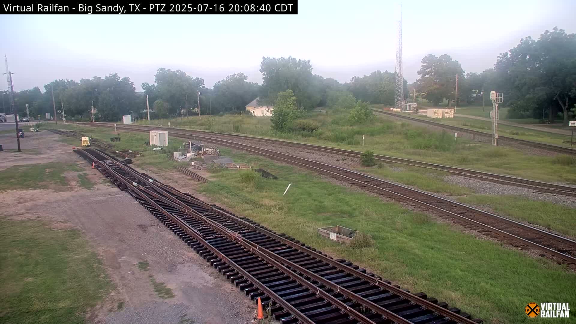 Big Sandy Railroad Junction Live Cam - Big Sandy, Upshur, Texas, USA