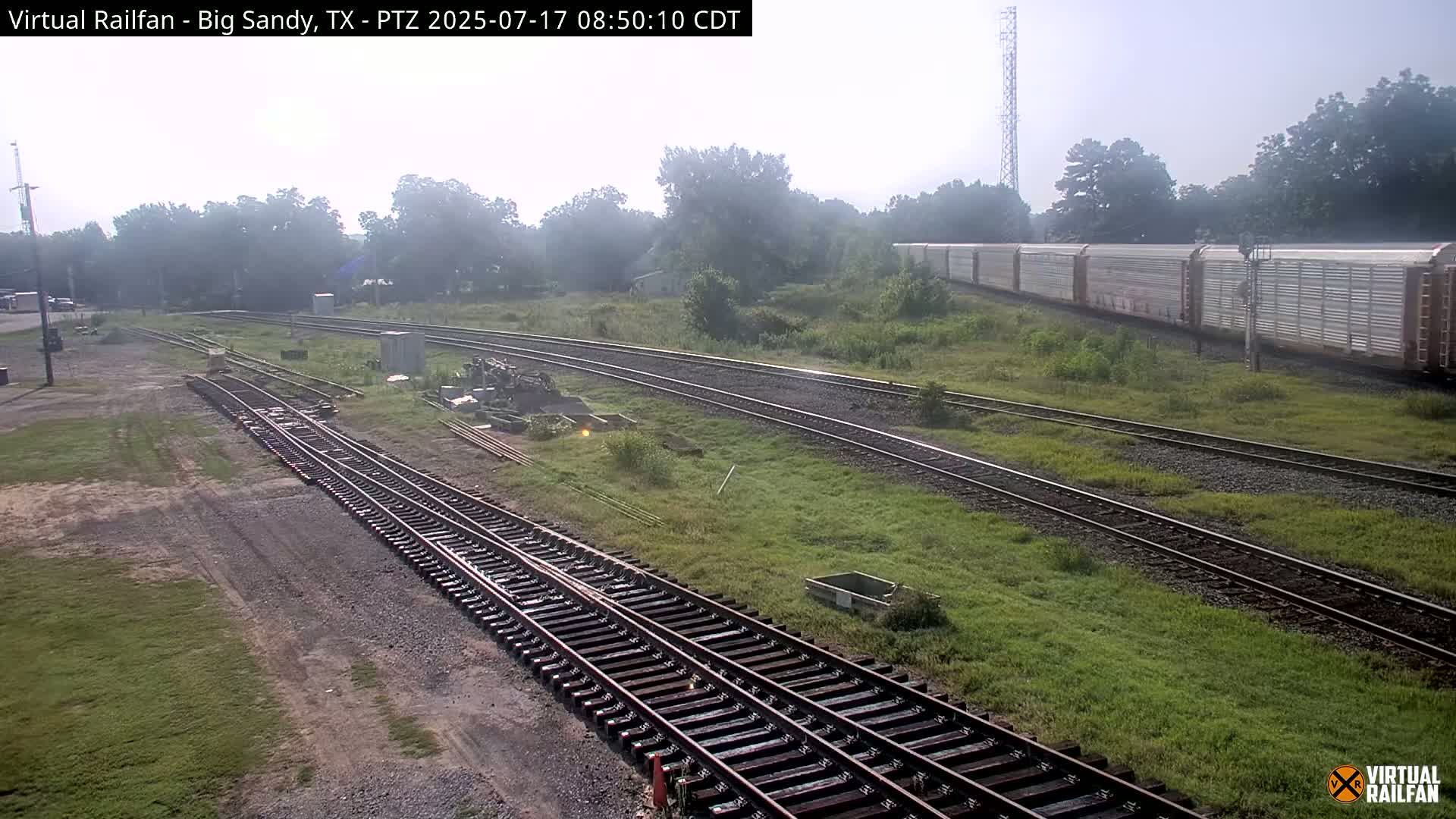 Big Sandy Railroad Junction Live Cam - Big Sandy, Upshur, Texas, USA