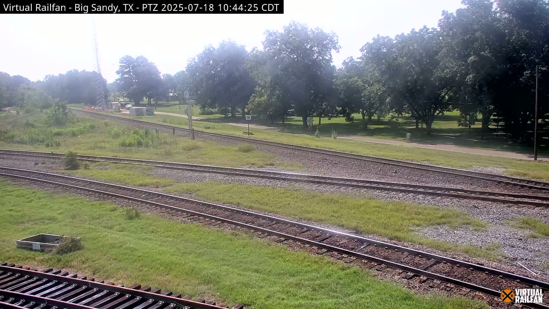 Big Sandy Railroad Junction Live Cam - Big Sandy, Upshur, Texas, USA
