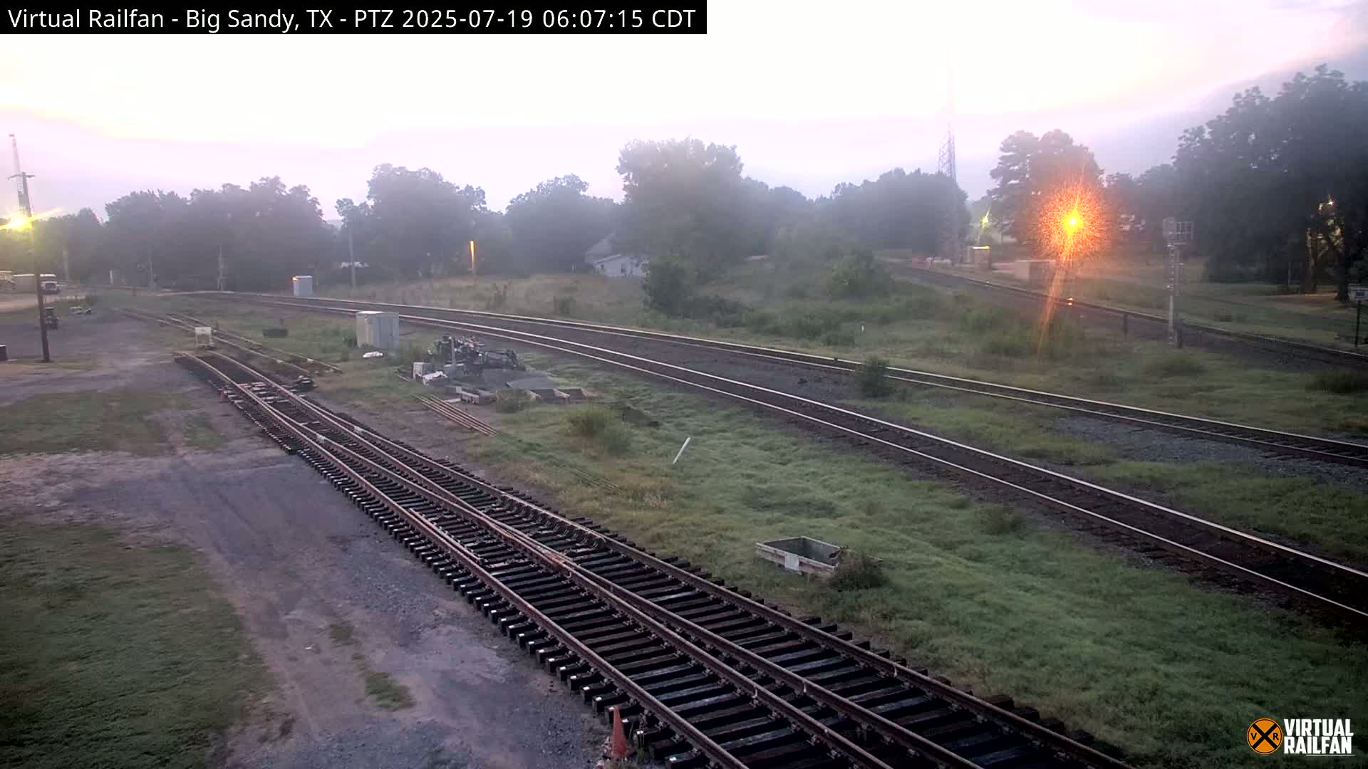 Big Sandy Railroad Junction Live Cam - Big Sandy, Upshur, Texas, USA