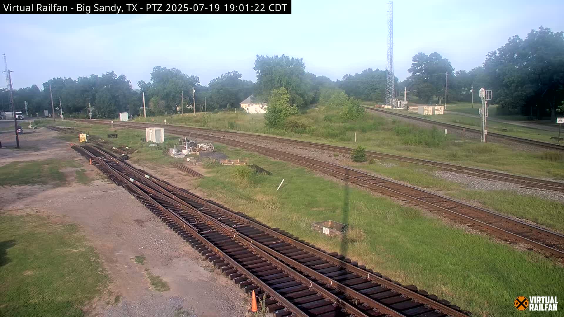 Big Sandy Railroad Junction Live Cam - Big Sandy, Upshur, Texas, USA