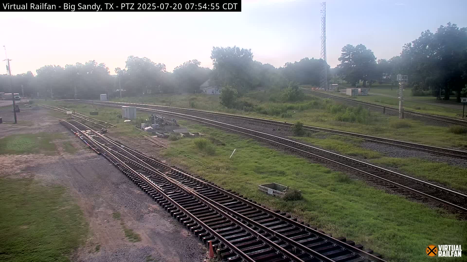Big Sandy Railroad Junction Live Cam - Big Sandy, Upshur, Texas, USA