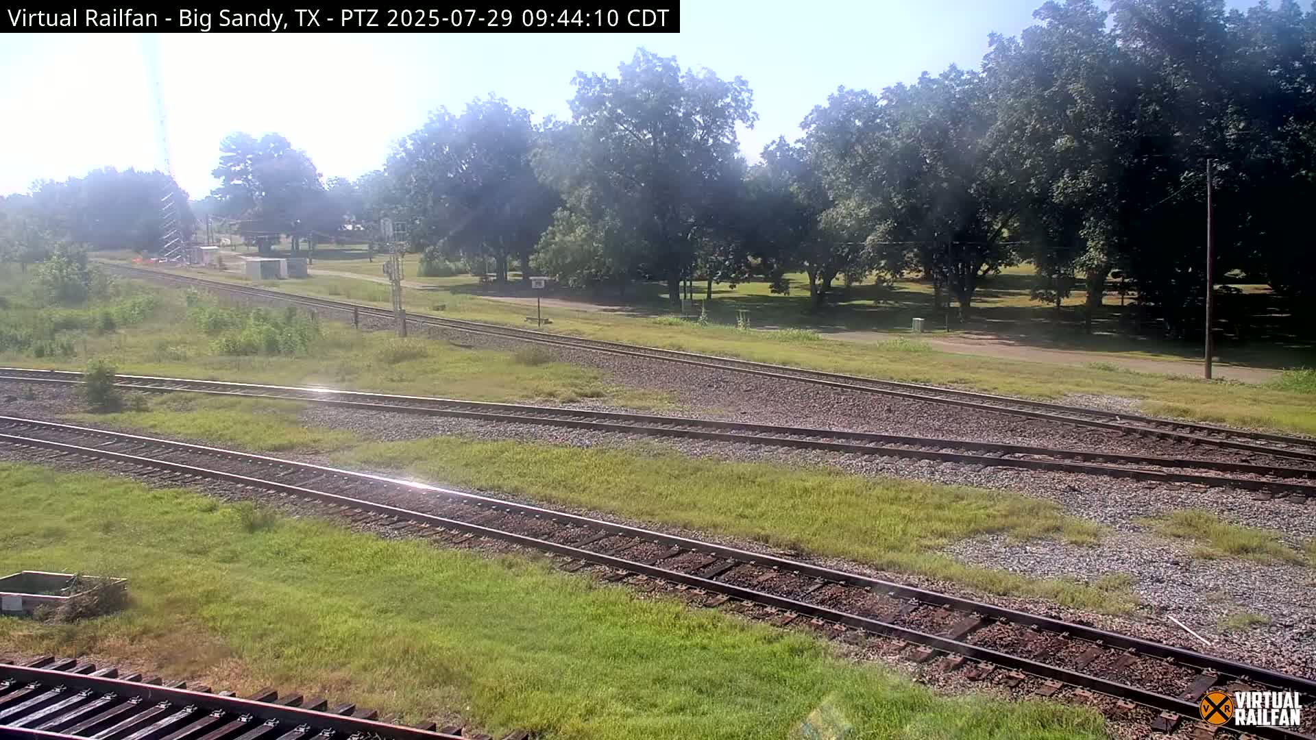 Big Sandy Railroad Junction Live Cam - Big Sandy, Upshur, Texas, USA