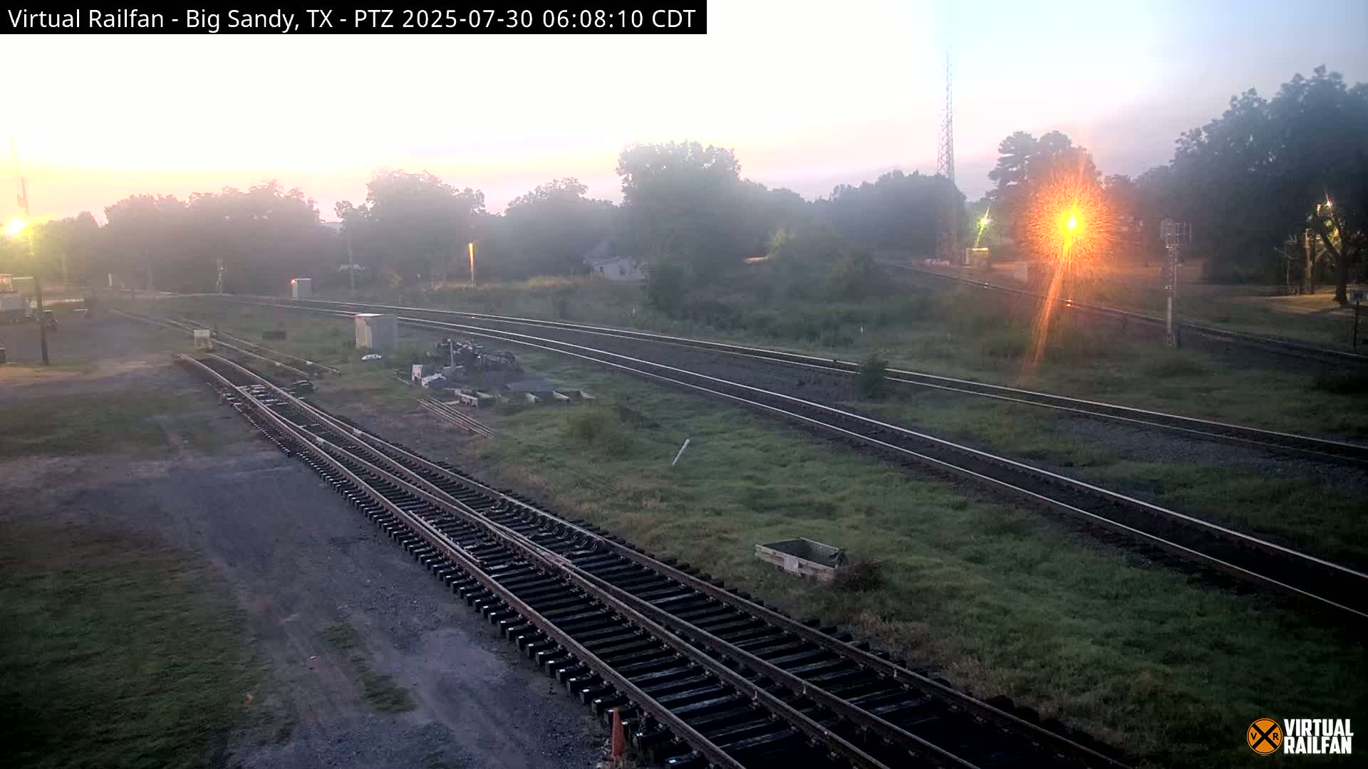Big Sandy Railroad Junction Live Cam - Big Sandy, Upshur, Texas, USA