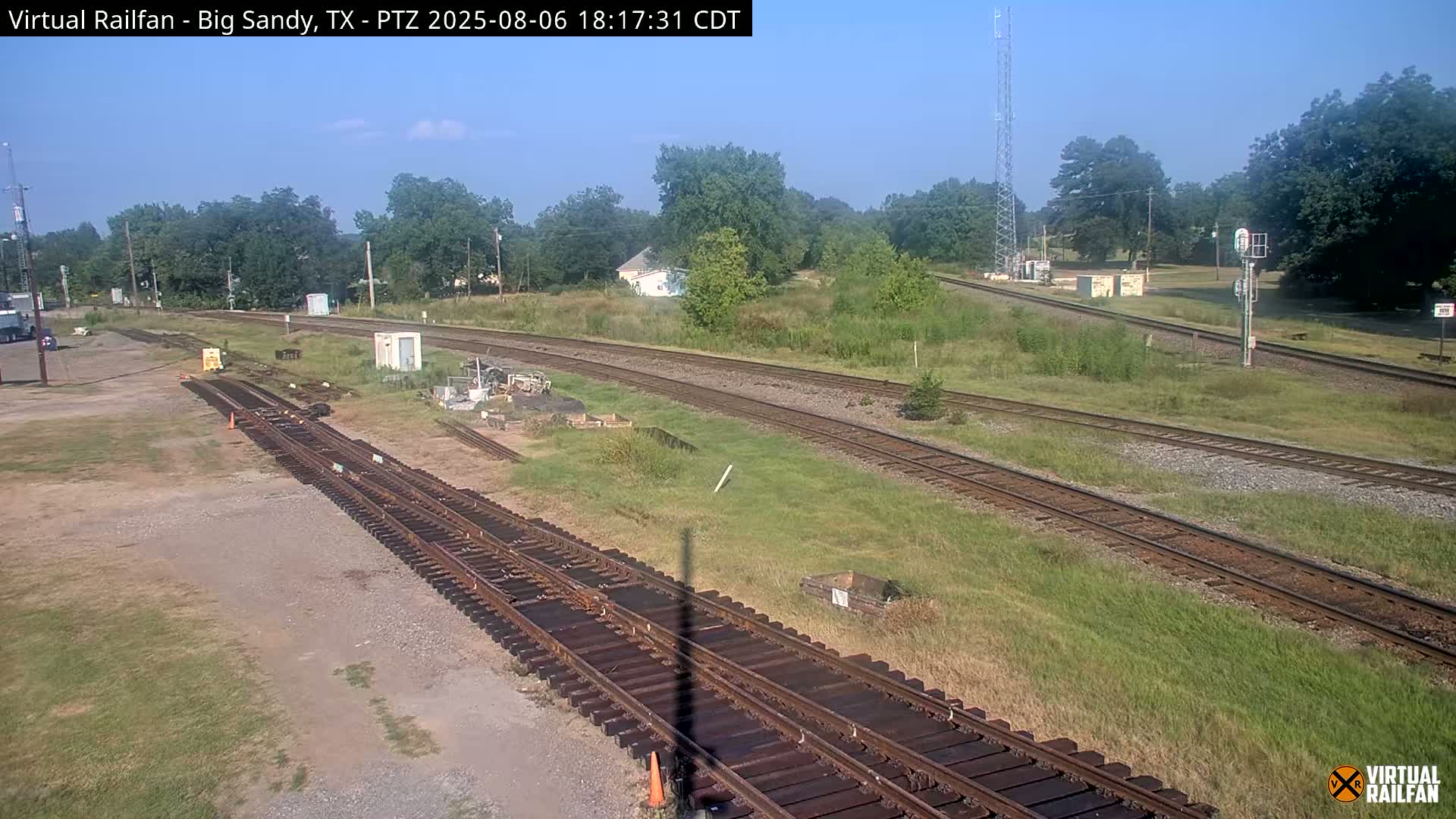 Big Sandy Railroad Junction Live Cam - Big Sandy, Upshur, Texas, USA