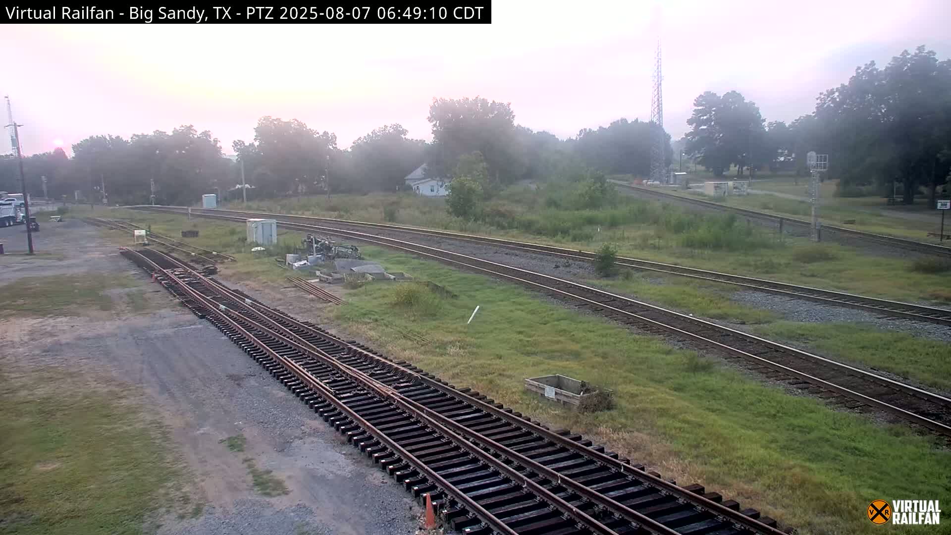 Big Sandy Railroad Junction Live Cam - Big Sandy, Upshur, Texas, USA
