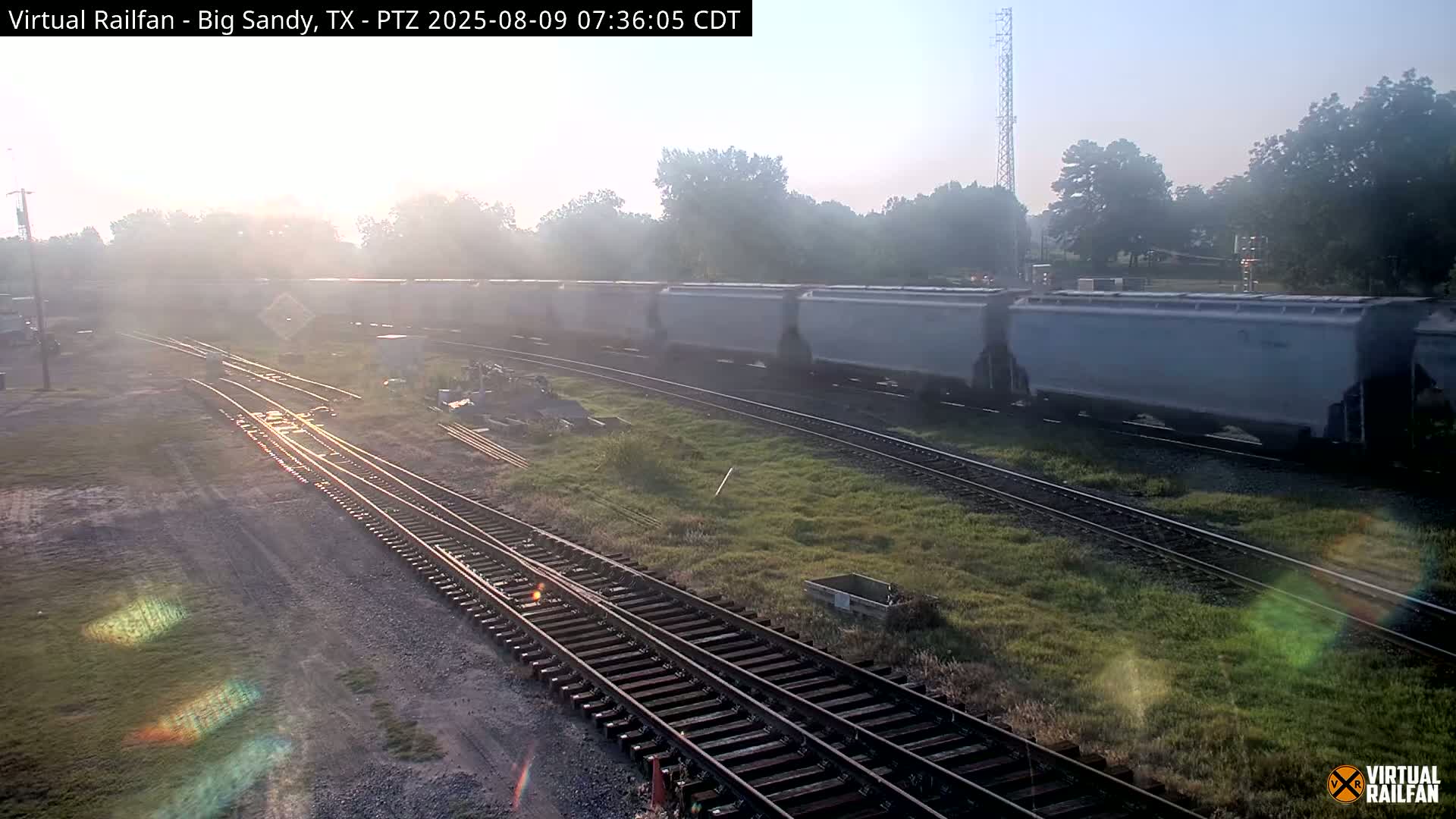 Big Sandy Railroad Junction Live Cam - Big Sandy, Upshur, Texas, USA