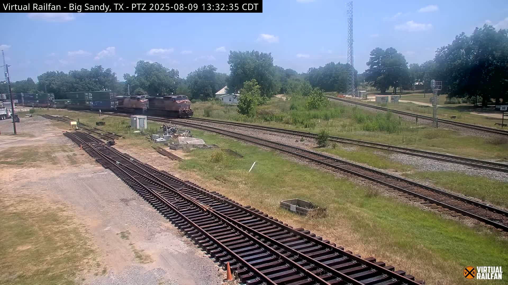 Big Sandy Railroad Junction Live Cam - Big Sandy, Upshur, Texas, USA