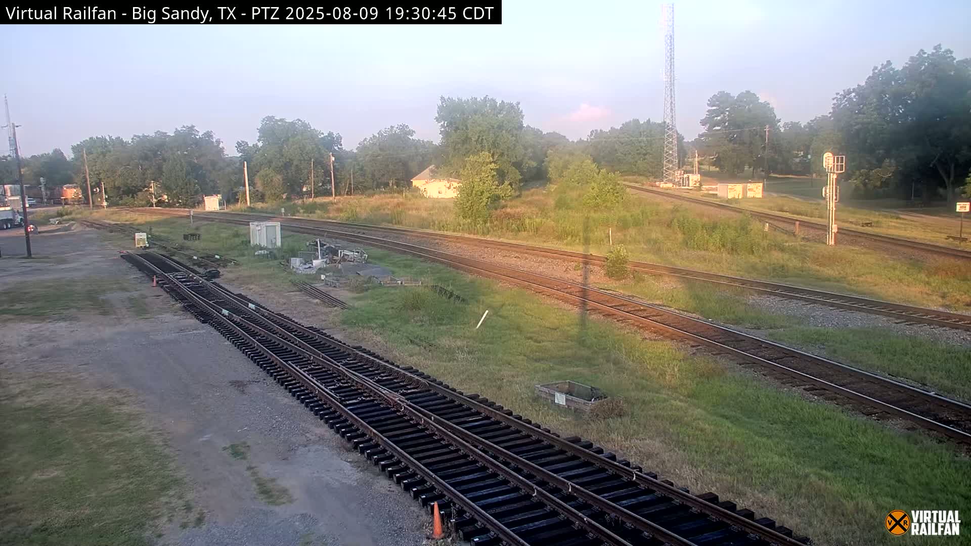 Big Sandy Railroad Junction Live Cam - Big Sandy, Upshur, Texas, USA