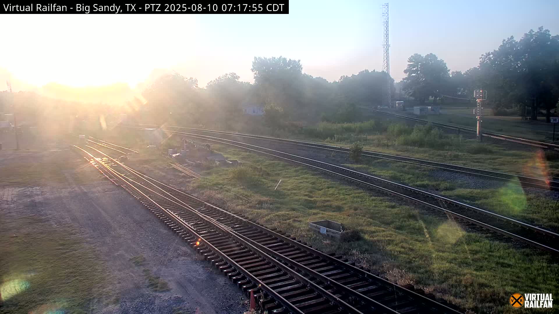 Big Sandy Railroad Junction Live Cam - Big Sandy, Upshur, Texas, USA