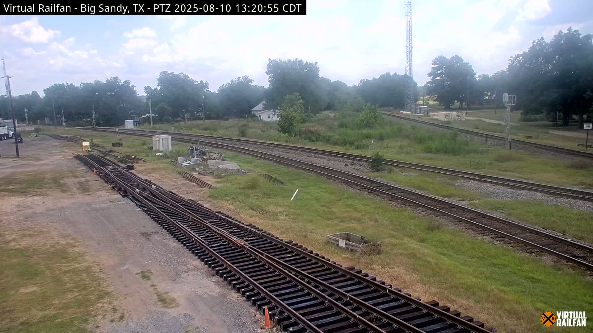 Big Sandy Railroad Junction Live Cam - Big Sandy, Upshur, Texas, USA