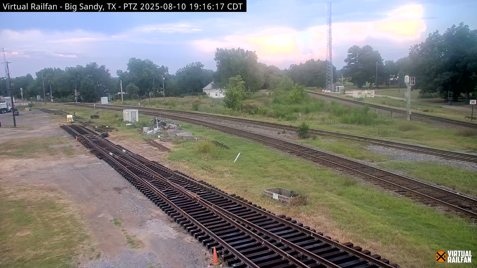Big Sandy Railroad Junction Live Cam - Big Sandy, Upshur, Texas, USA
