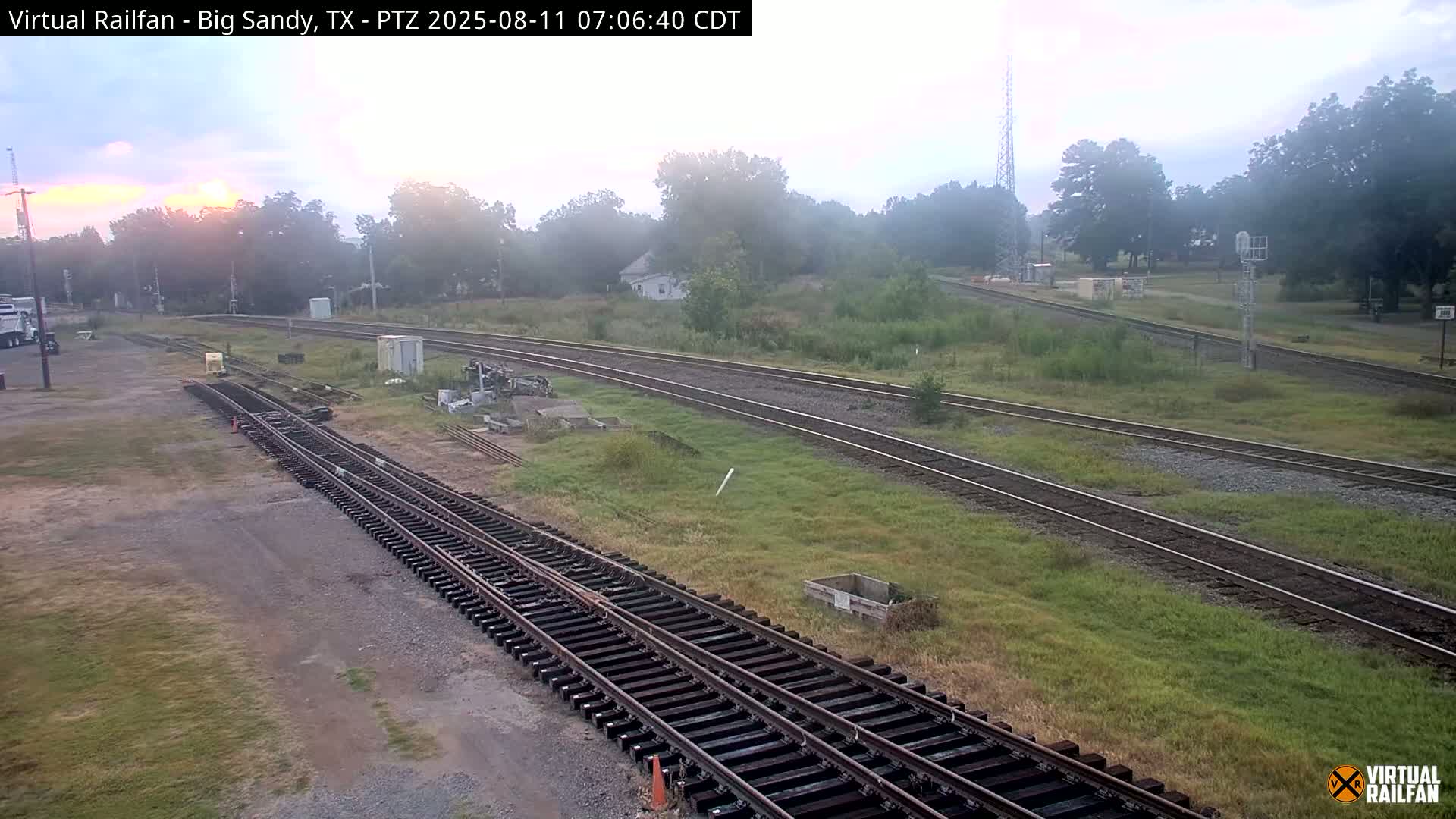 Big Sandy Railroad Junction Live Cam - Big Sandy, Upshur, Texas, USA
