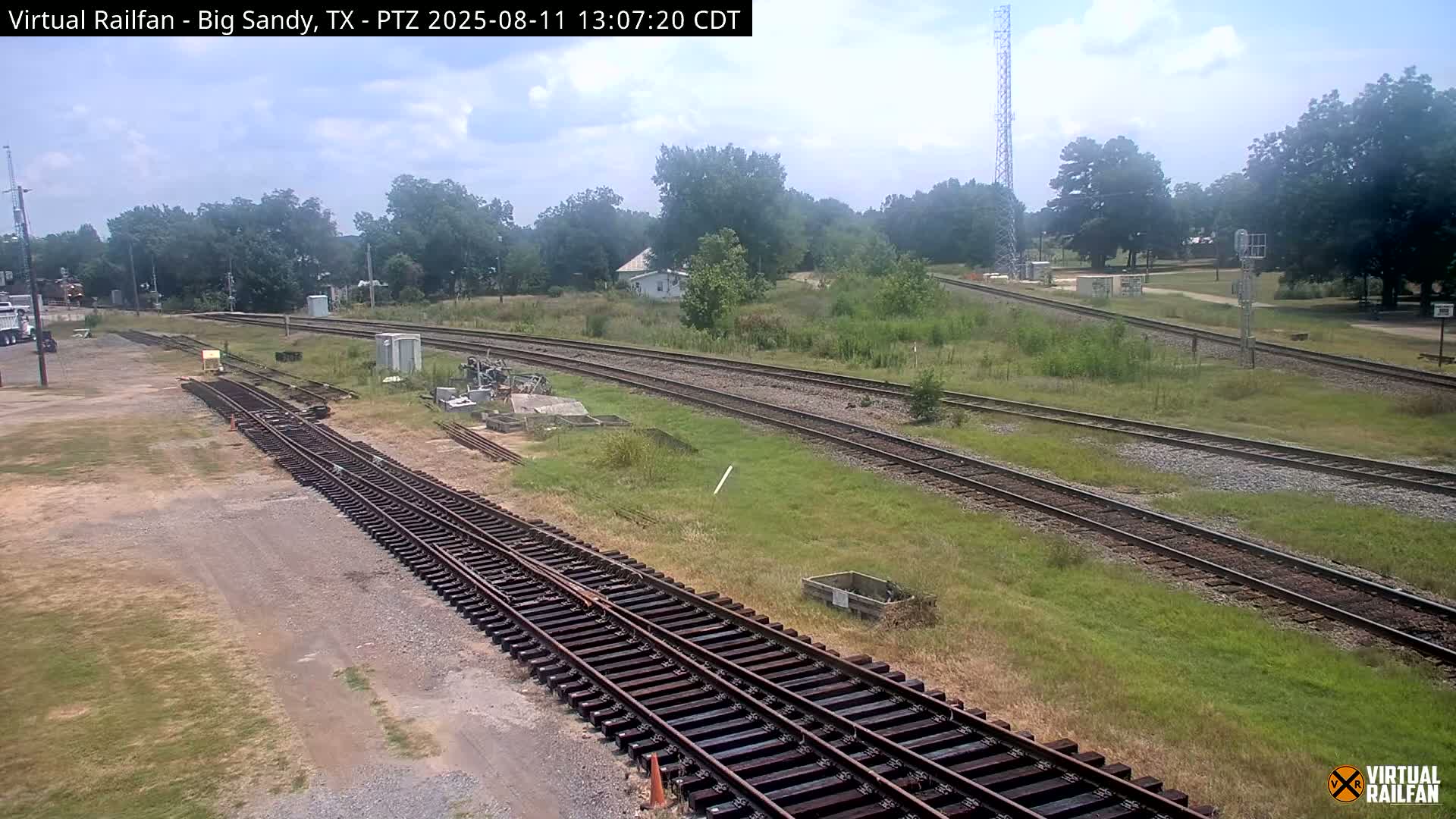 Big Sandy Railroad Junction Live Cam - Big Sandy, Upshur, Texas, USA
