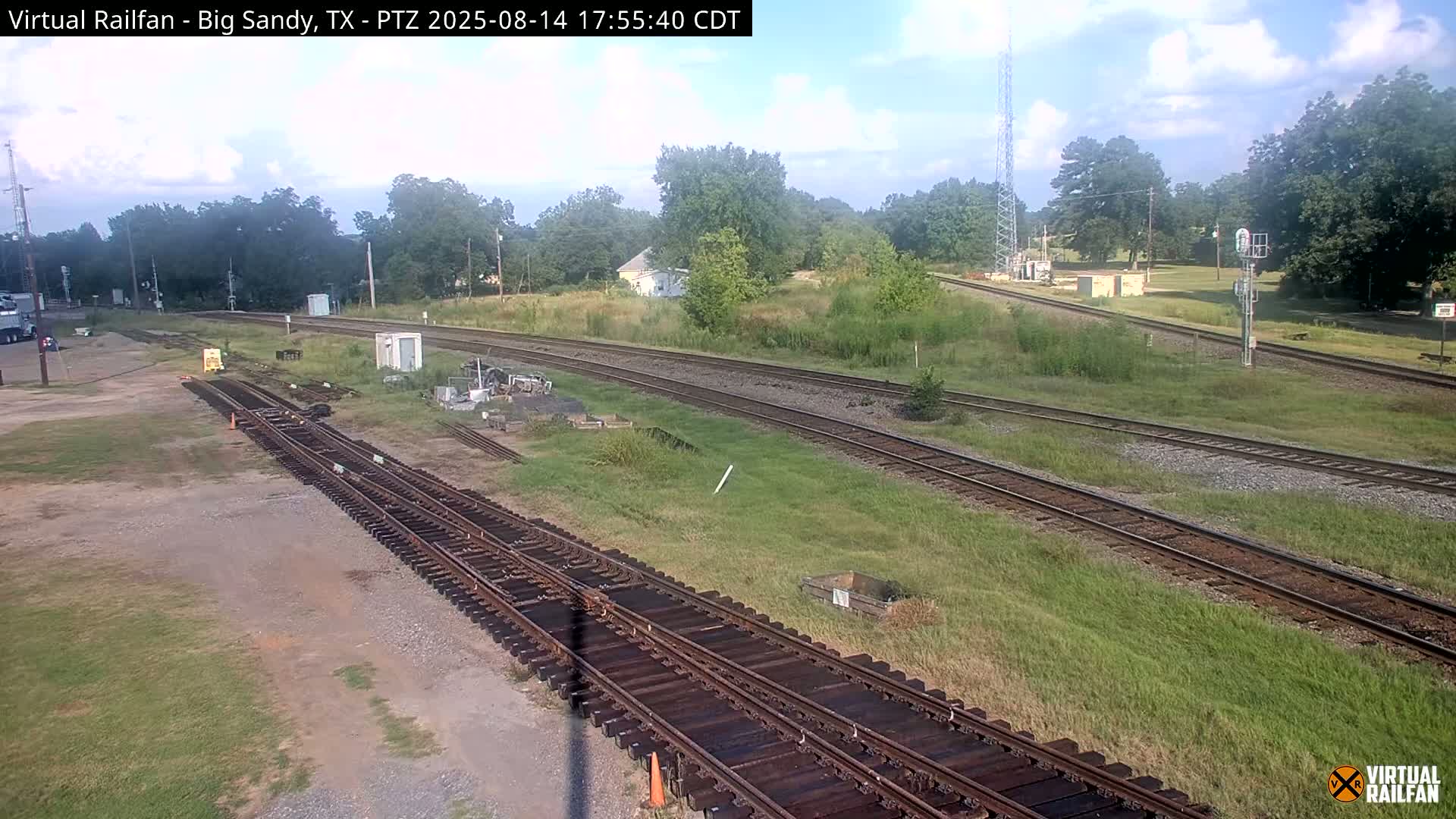 Big Sandy Railroad Junction Live Cam - Big Sandy, Upshur, Texas, USA