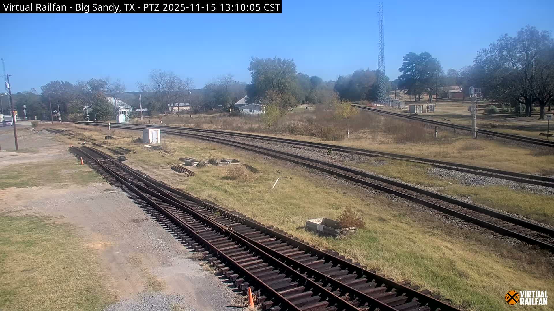 Big Sandy Railroad Junction Live Cam - Big Sandy, Upshur, Texas, USA