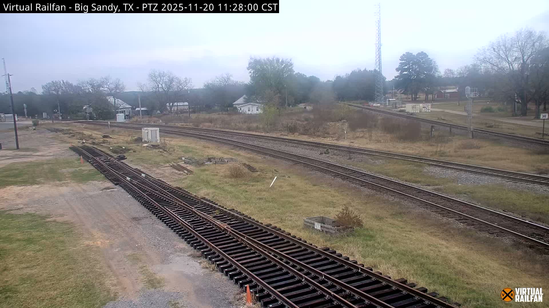 Big Sandy Railroad Junction Live Cam - Big Sandy, Upshur, Texas, USA