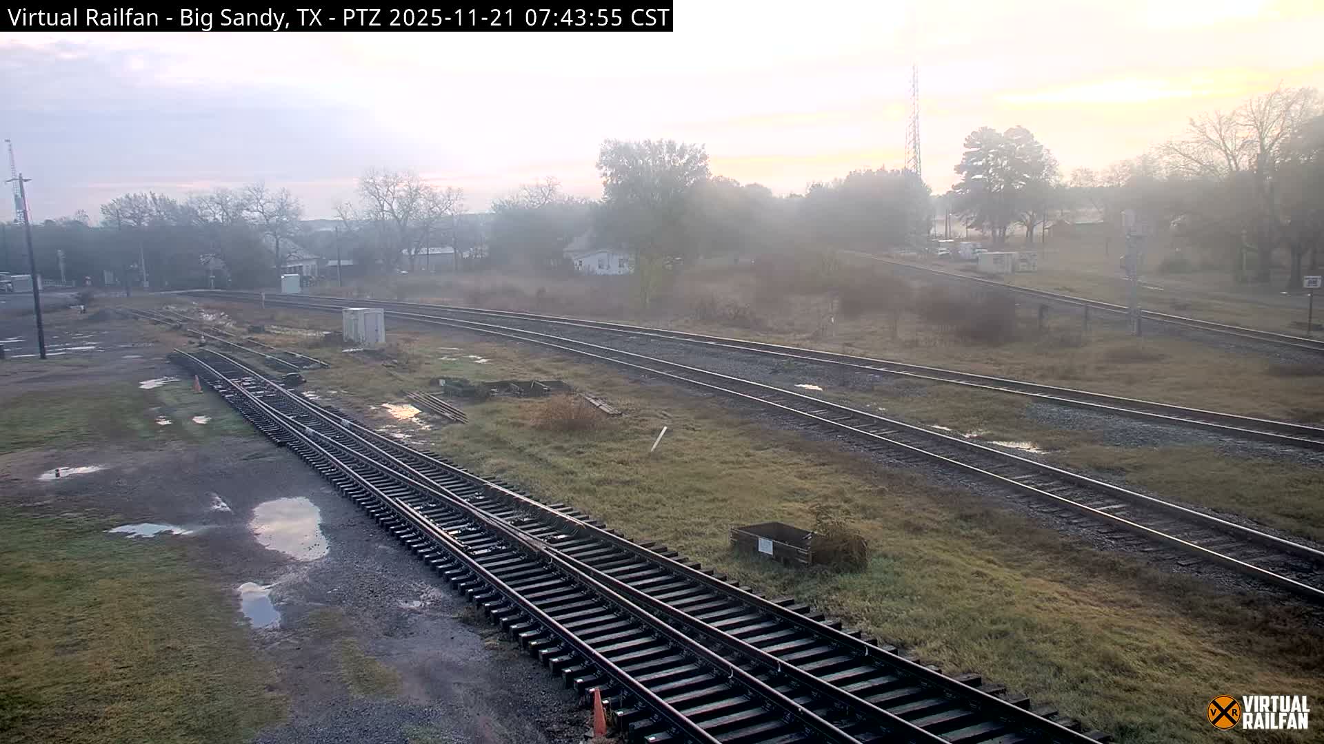 Big Sandy Railroad Junction Live Cam - Big Sandy, Upshur, Texas, USA