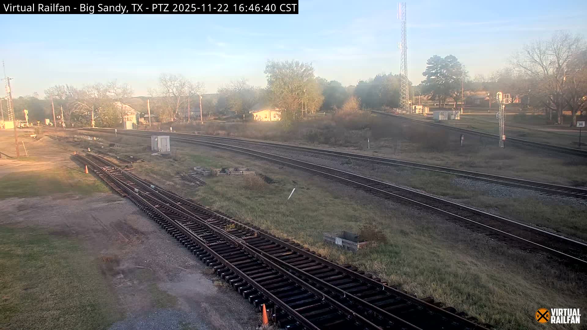 Big Sandy Railroad Junction Live Cam - Big Sandy, Upshur, Texas, USA