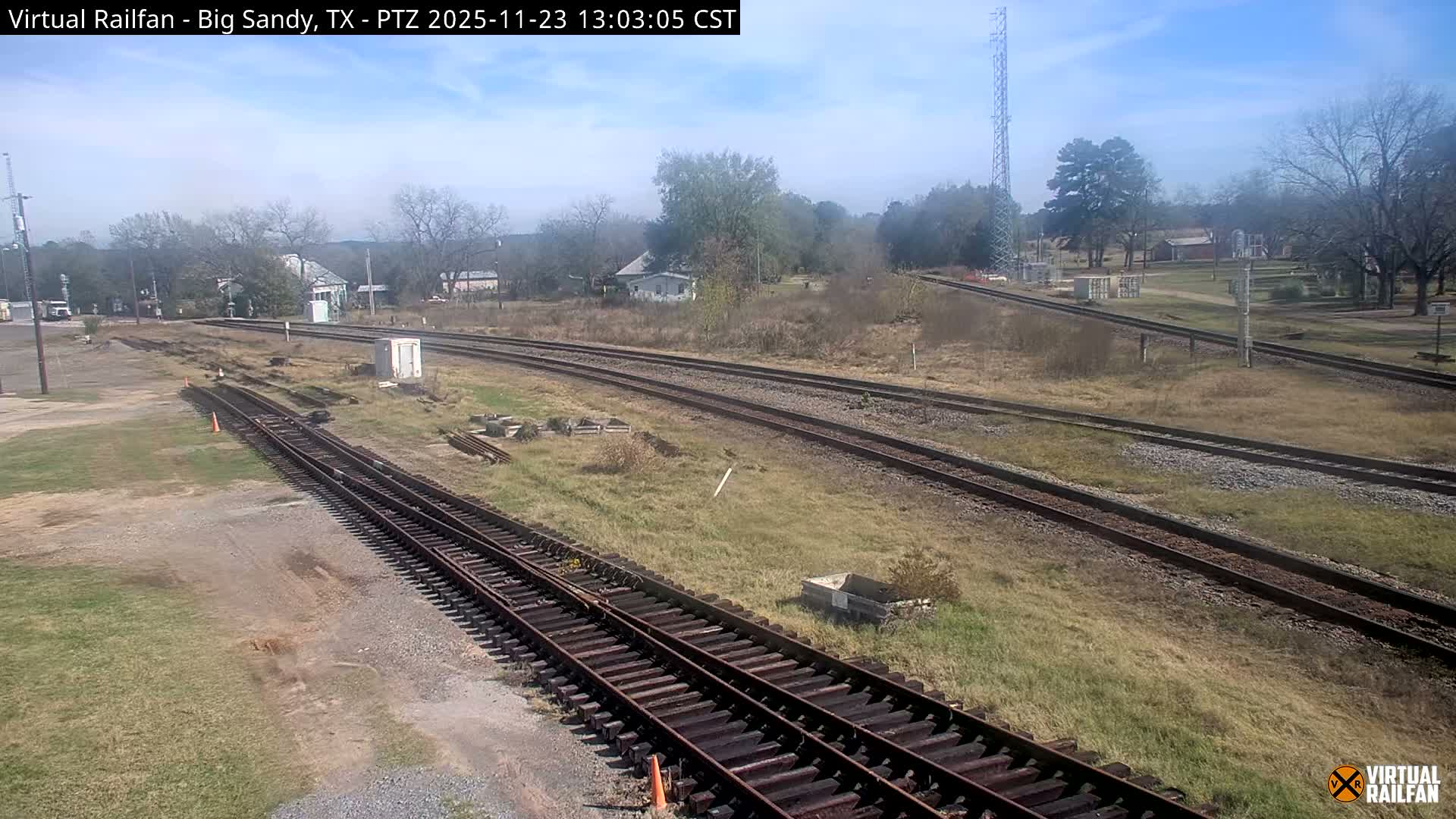 Big Sandy Railroad Junction Live Cam - Big Sandy, Upshur, Texas, USA