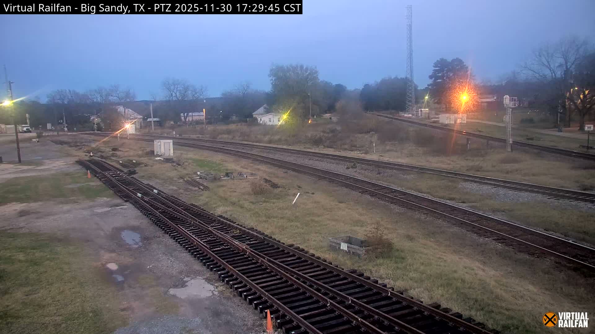 Big Sandy Railroad Junction Live Cam - Big Sandy, Upshur, Texas, USA