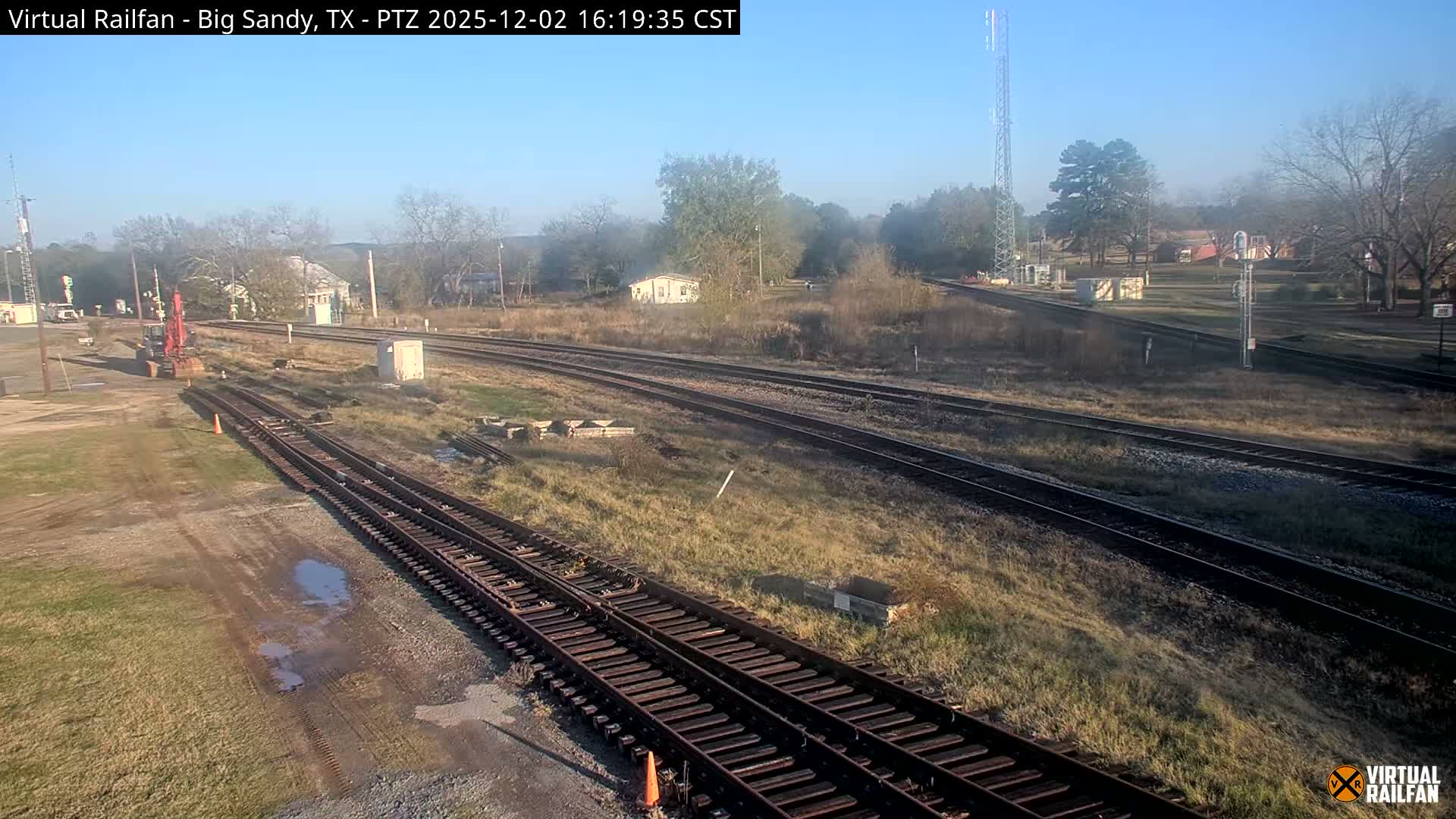 Big Sandy Railroad Junction Live Cam - Big Sandy, Upshur, Texas, USA