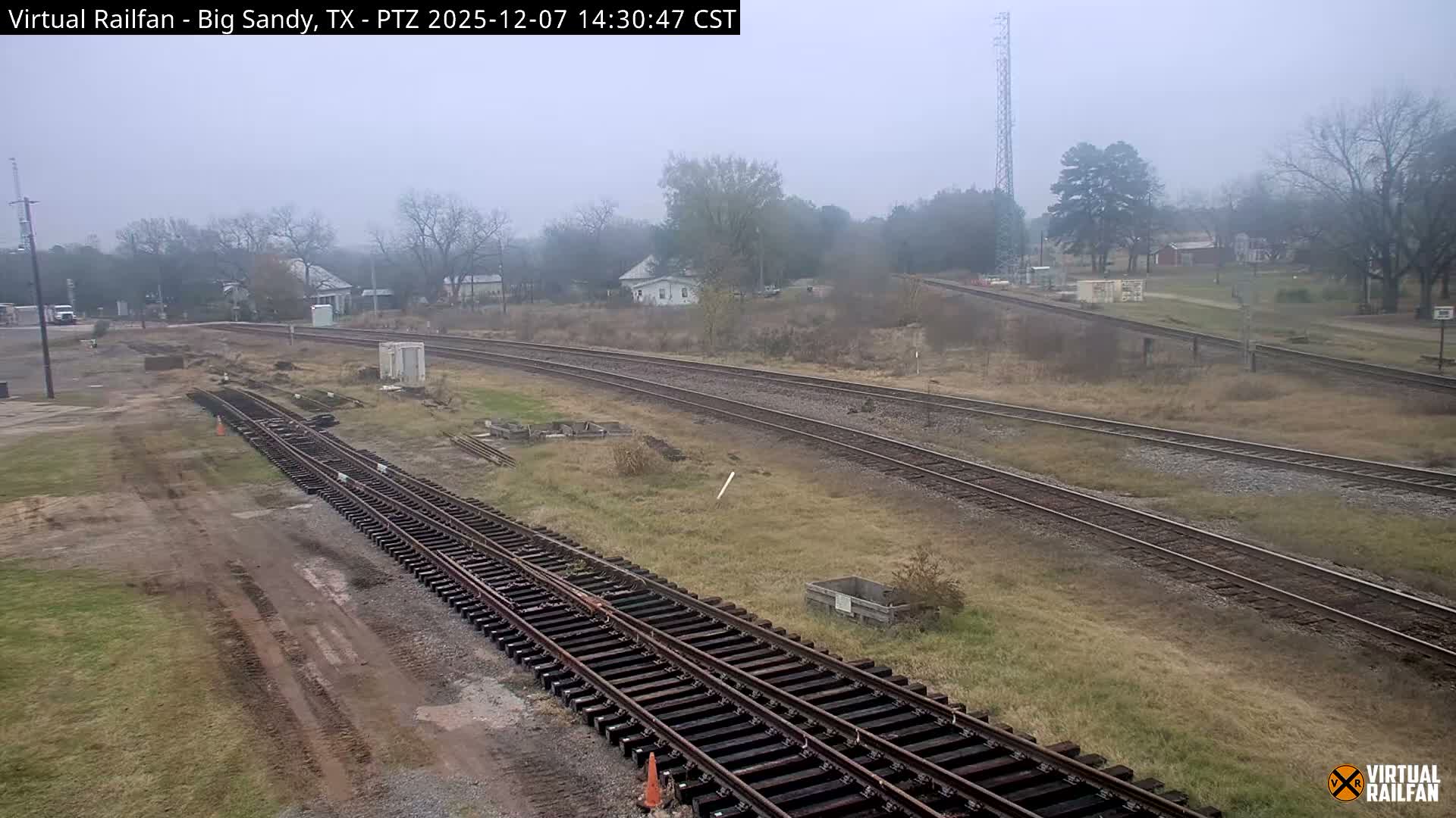 Big Sandy Railroad Junction Live Cam - Big Sandy, Upshur, Texas, USA