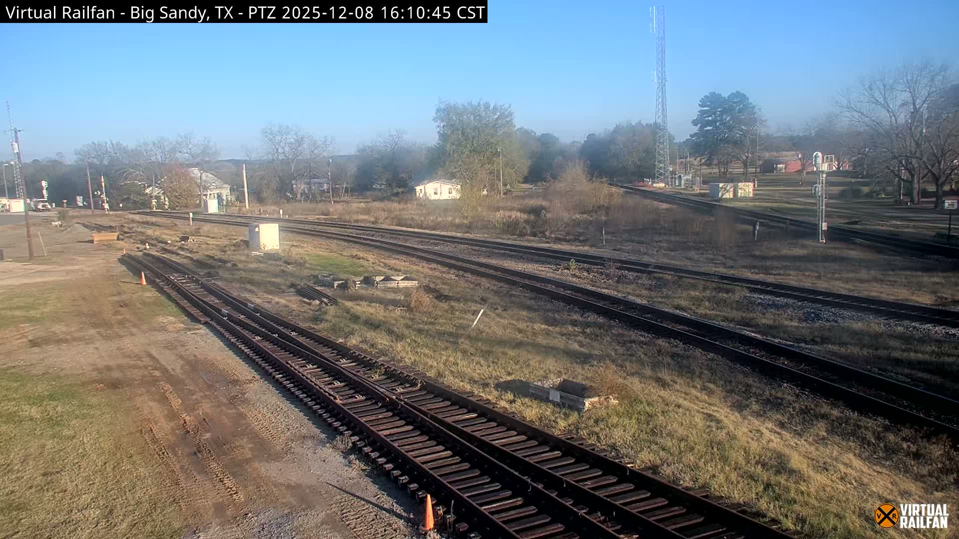 Big Sandy Railroad Junction Live Cam - Big Sandy, Upshur, Texas, USA