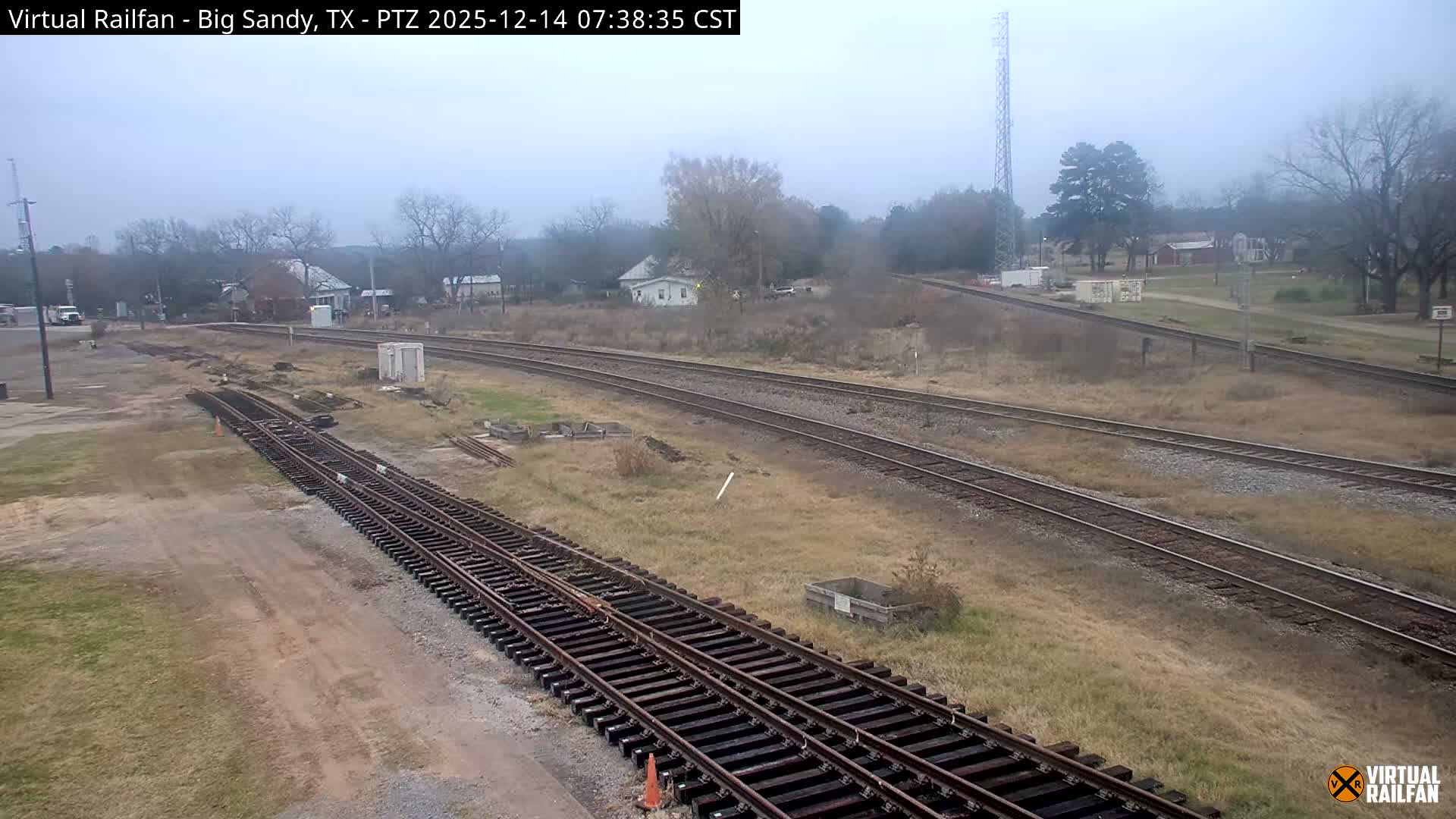 Big Sandy Railroad Junction Live Cam - Big Sandy, Upshur, Texas, USA