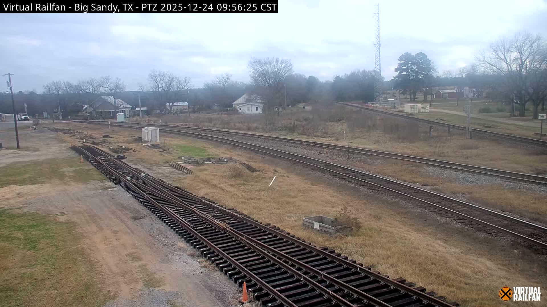 Big Sandy Railroad Junction Live Cam - Big Sandy, Upshur, Texas, USA