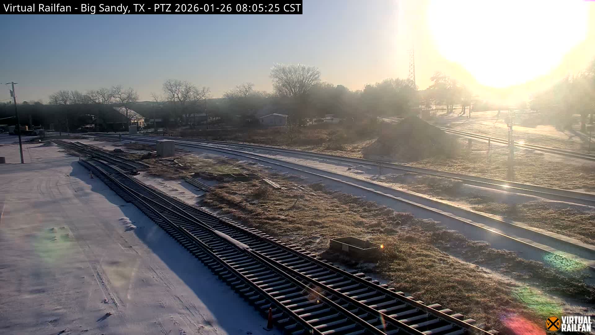 Big Sandy Railroad Junction Live Cam - Big Sandy, Upshur, Texas, USA