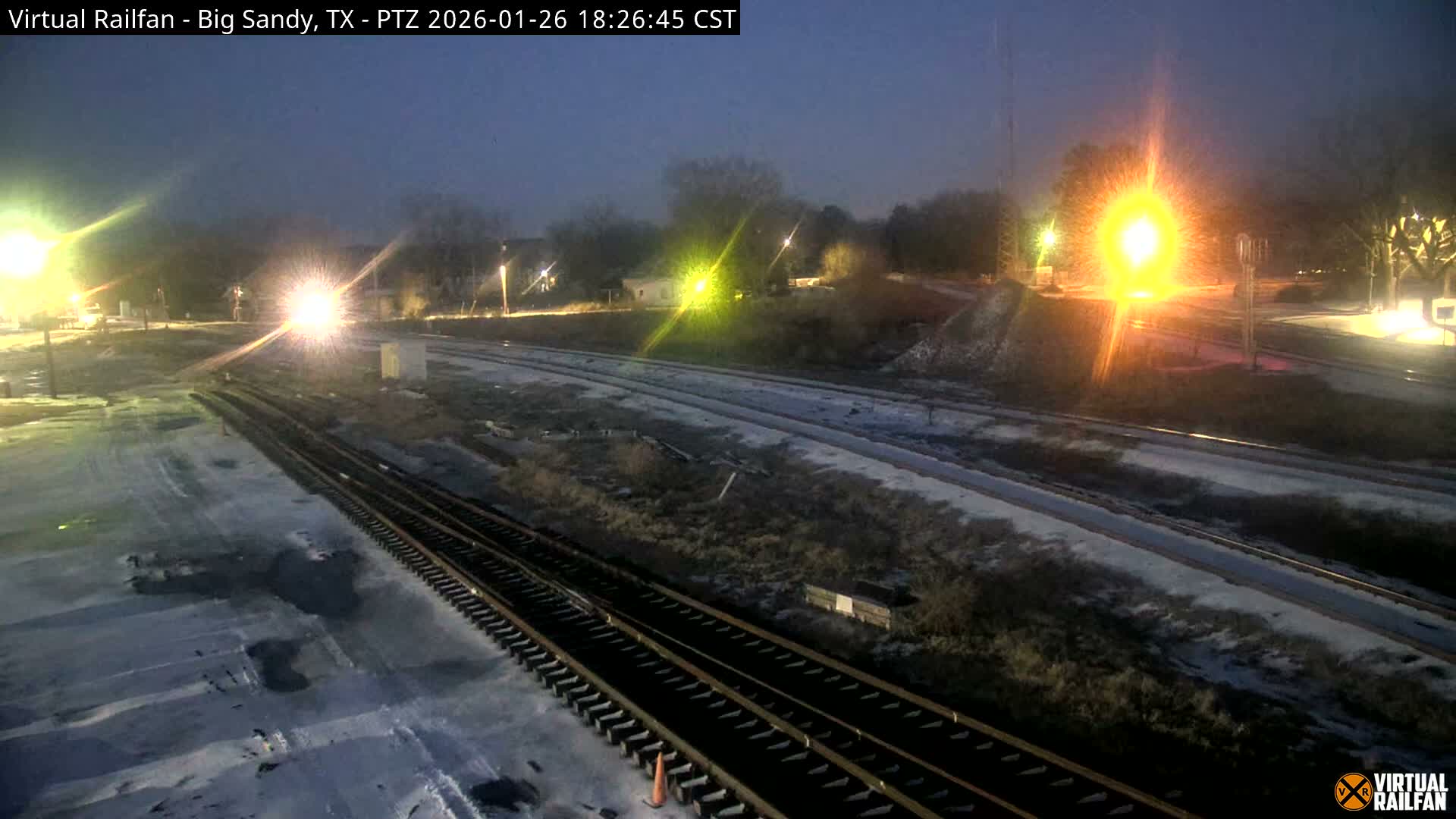Big Sandy Railroad Junction Live Cam - Big Sandy, Upshur, Texas, USA