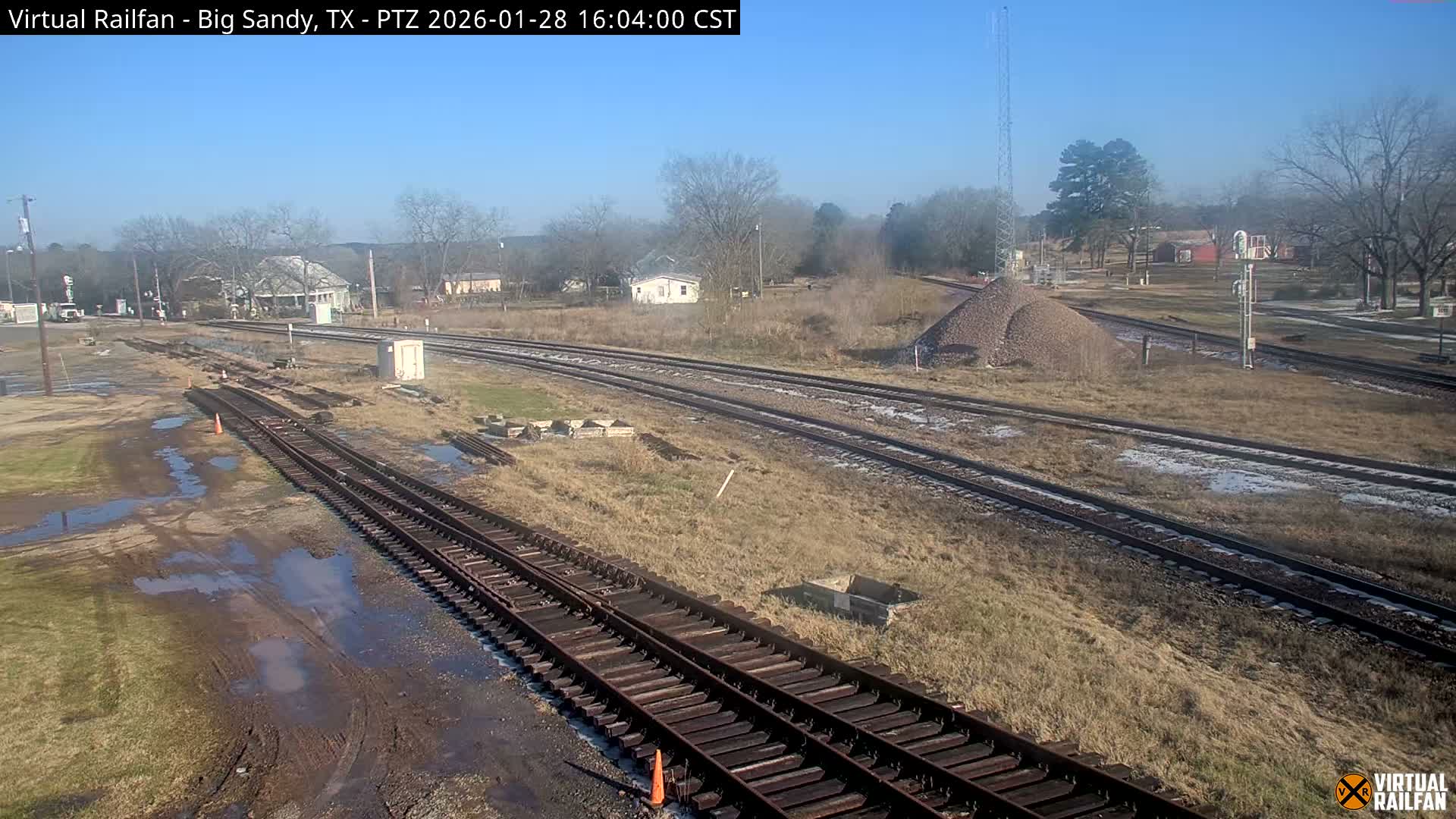 Big Sandy Railroad Junction Live Cam - Big Sandy, Upshur, Texas, USA