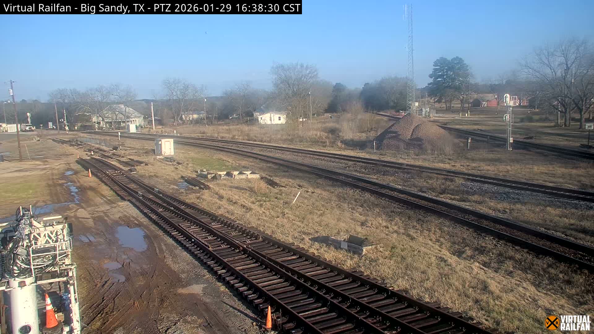 Big Sandy Railroad Junction Live Cam - Big Sandy, Upshur, Texas, USA
