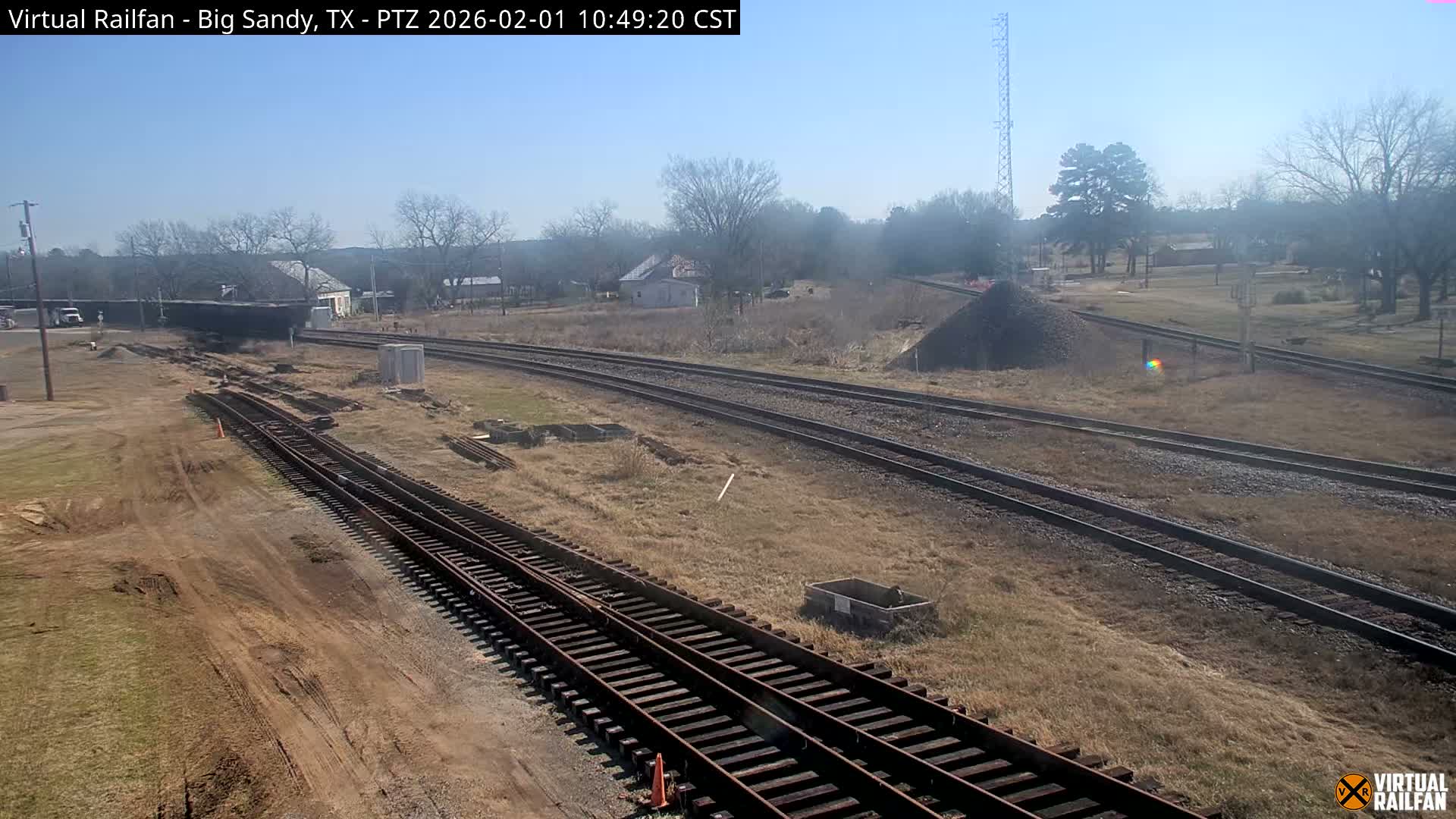 Big Sandy Railroad Junction Live Cam - Big Sandy, Upshur, Texas, USA