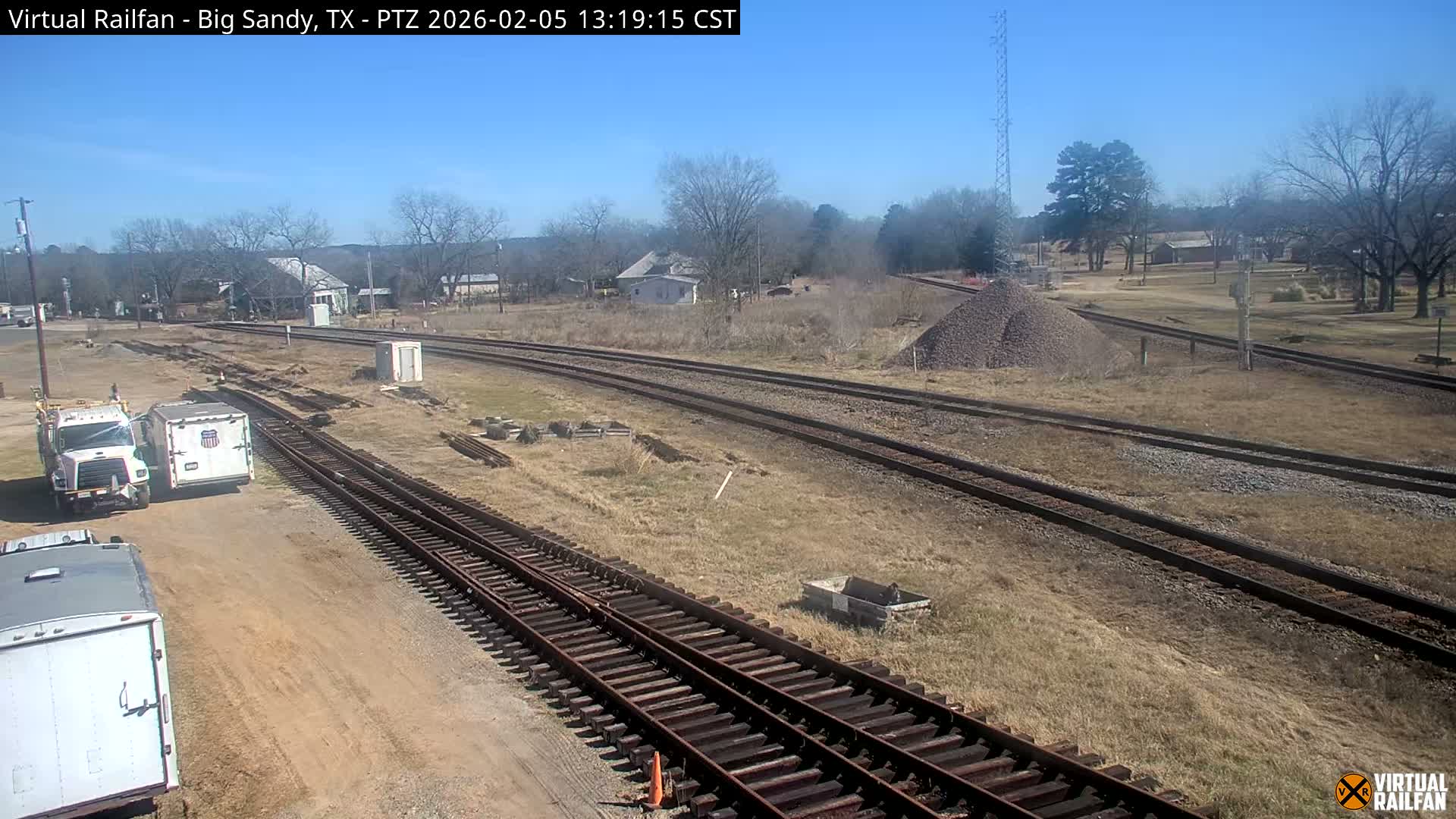 Big Sandy Railroad Junction Live Cam - Big Sandy, Upshur, Texas, USA