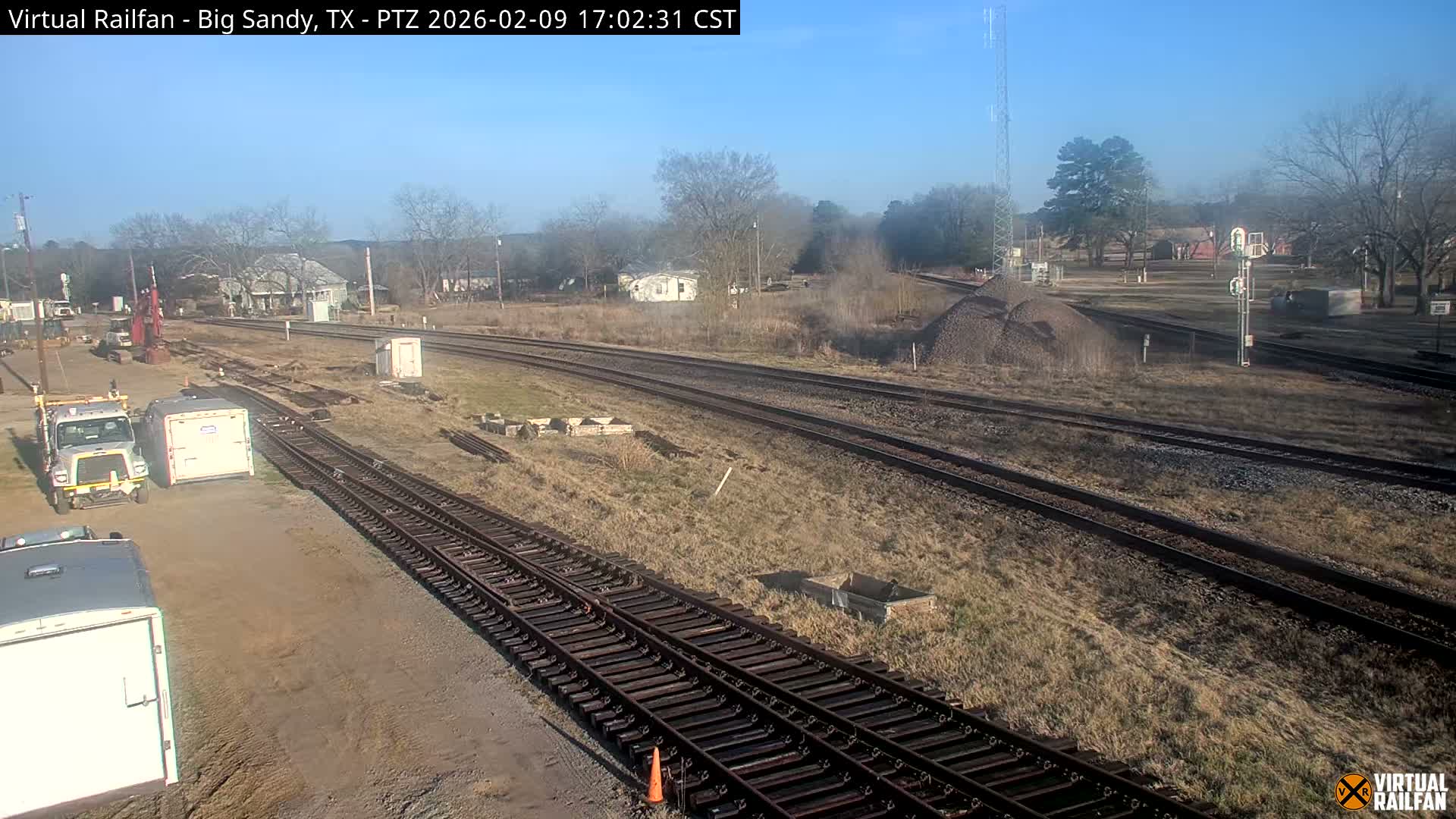 Big Sandy Railroad Junction Live Cam - Big Sandy, Upshur, Texas, USA